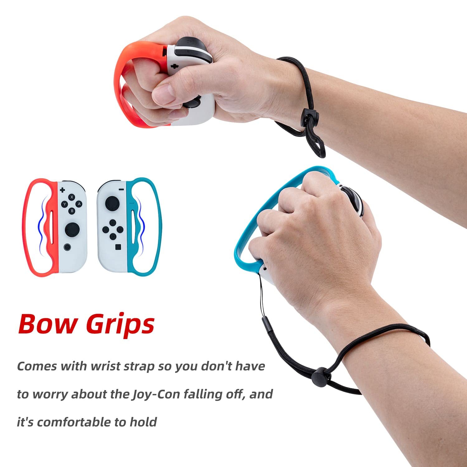 Ensemble d’accessoires de sport pour Switch de Mcbazel, trousse 10-en-1 pour jeux de sport DELO Switch/Switch avec raquettes de badminton de tennis,