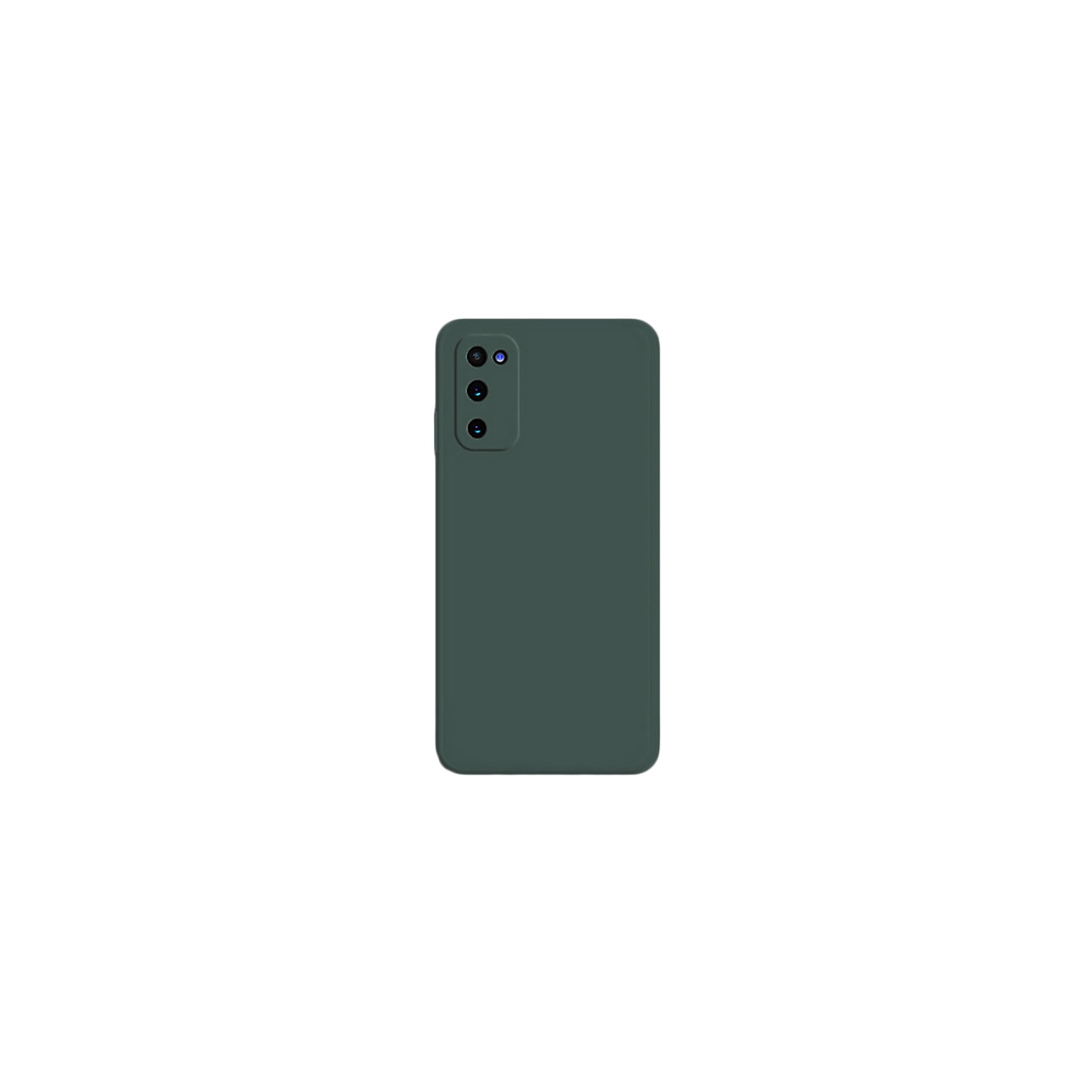 PANDACO Soft Shell Matte Forest Green Case for Samsung Galaxy S20 FE