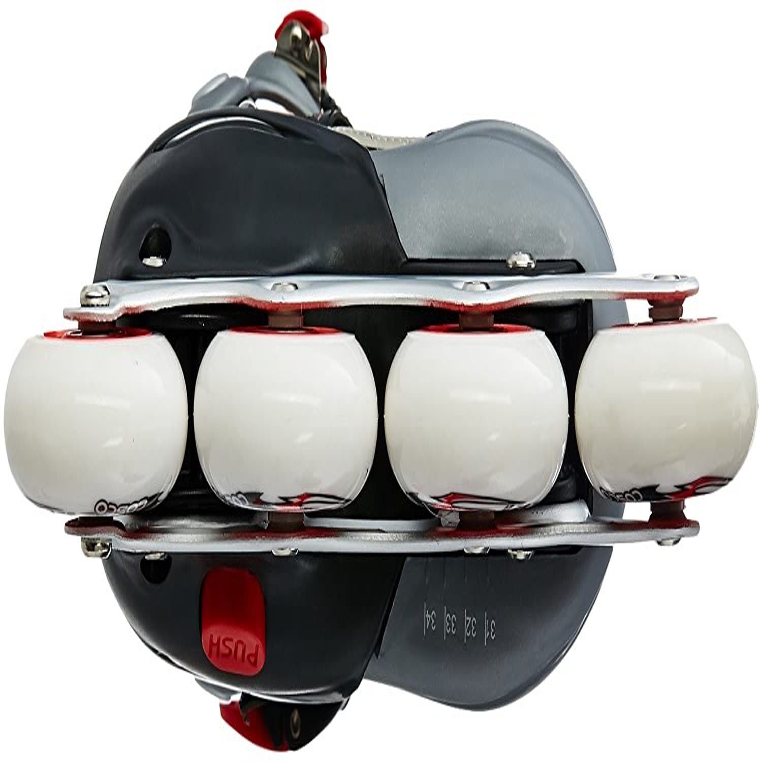 Patins à roulettes filles enfants, patins quad réglables avec roues lumineuses, patins à roulettes chaussures taille 5 de bottes de chaussures, sac