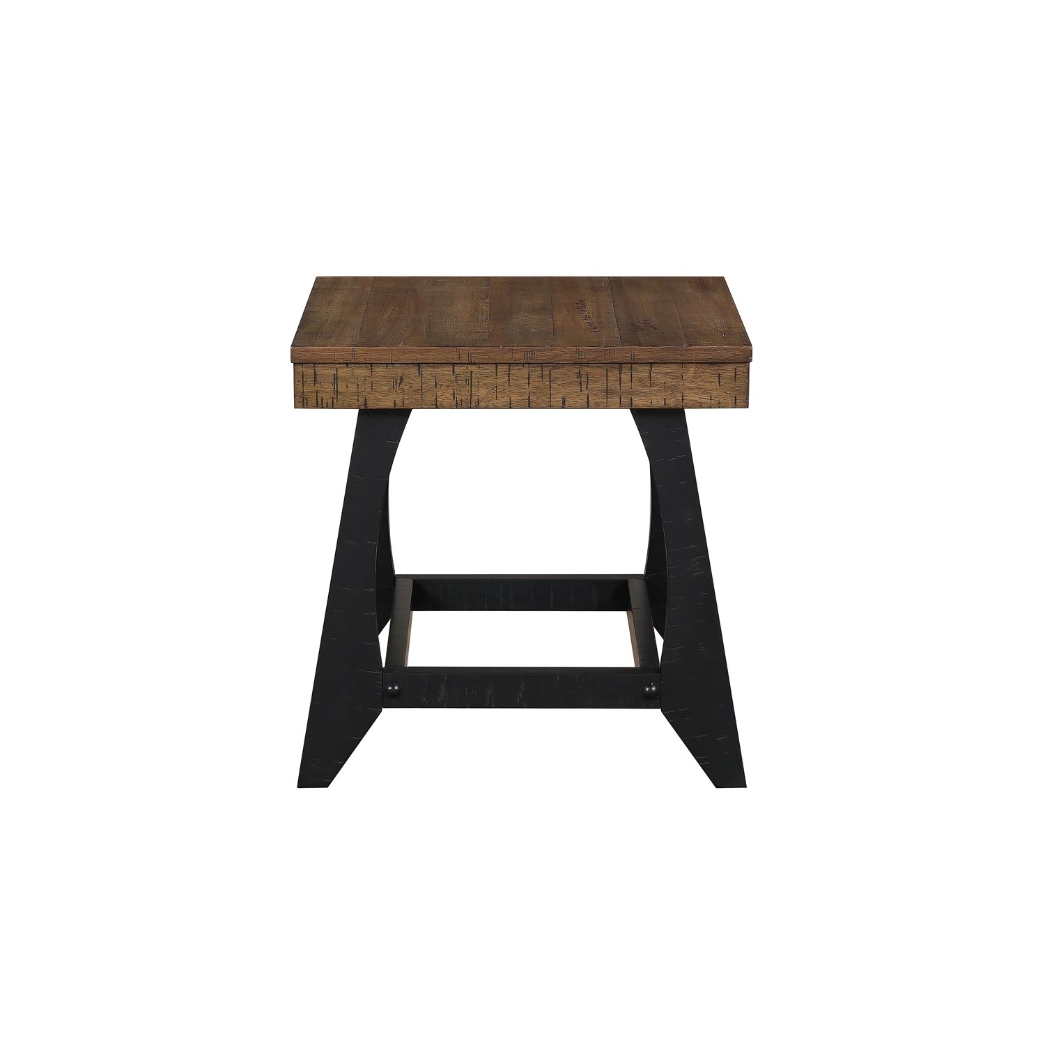 Steve Silver Ralston Caramel and Ebony End Table