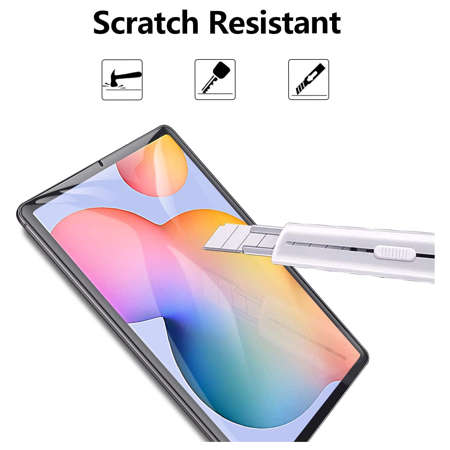 B [2-Pack] for Samsung Galaxy S6 Lite 10.4 2020 Tablet Screen Protector Easy Installation/High Definition/Scratch Resistant 9H Tempered Glass Screen