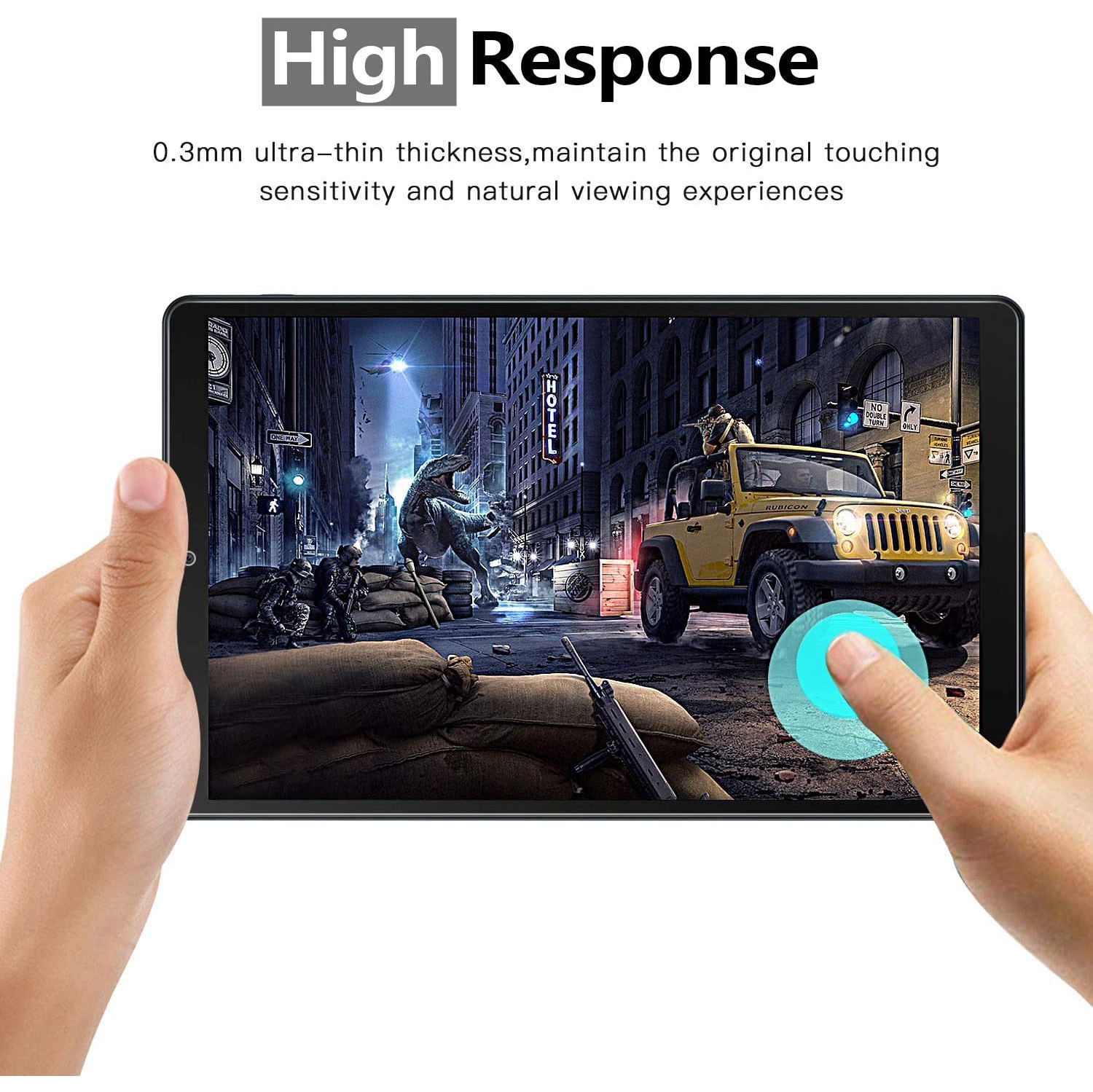 B [2-Pack] for Samsung Galaxy S6 Lite 10.4 2020 Tablet Screen Protector Easy Installation/High Definition/Scratch Resistant 9H Tempered Glass Screen