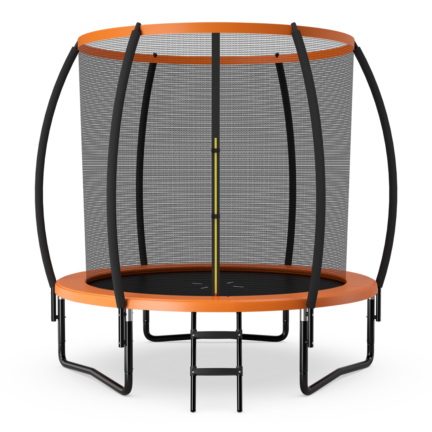 Gymax 12FT Recreational Trampoline w/ Ladder Enclosure Net Safety Pad Outdoor