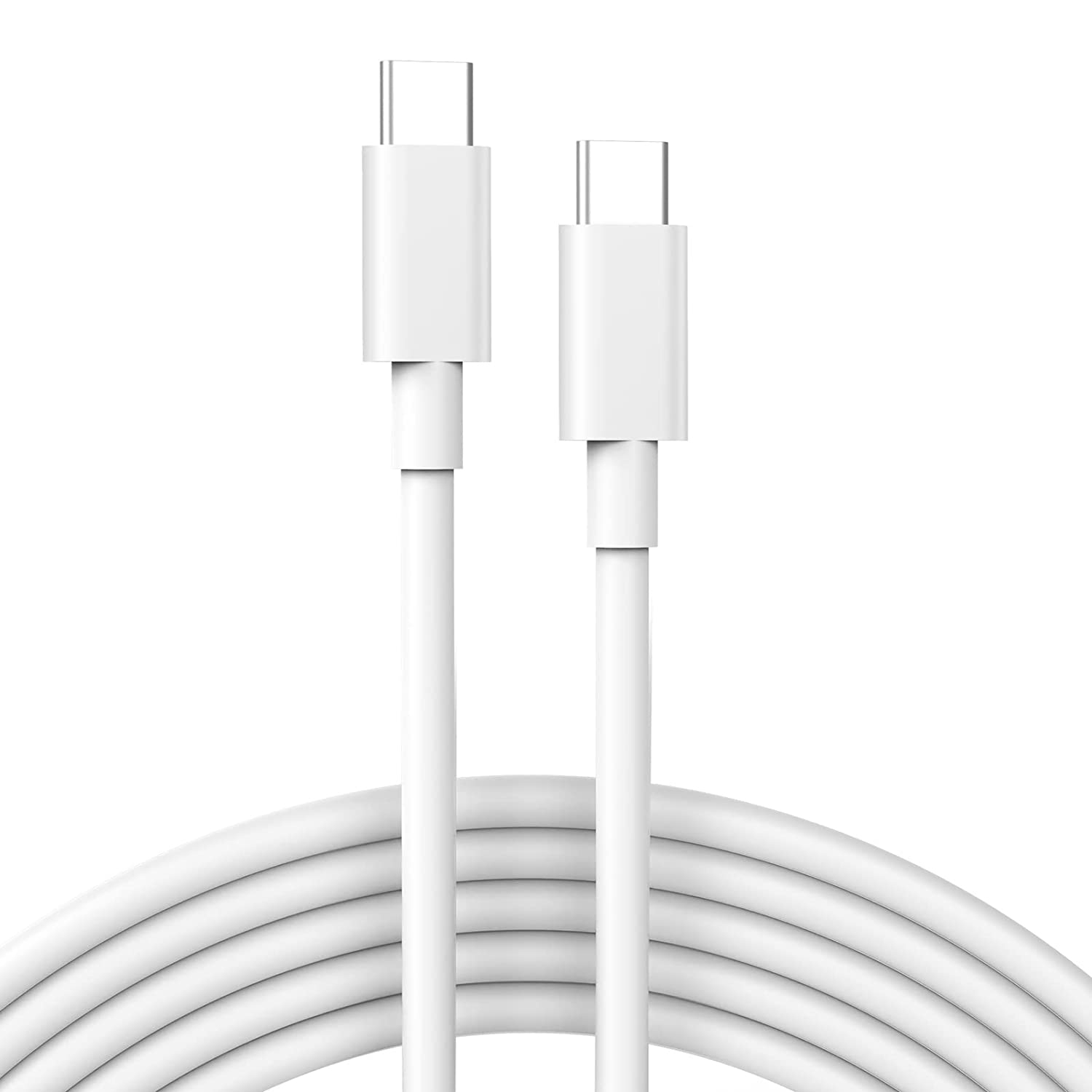 USB C Cable 6.6ft [60W/3A], Type C to C Cord Fast Charging for MacBook Pro, MacBook Air, New iPad Pro 12.9/11, Air 5th/ 4th, Mini 6, Samsung, Google Pixel, All PD USB C Charger