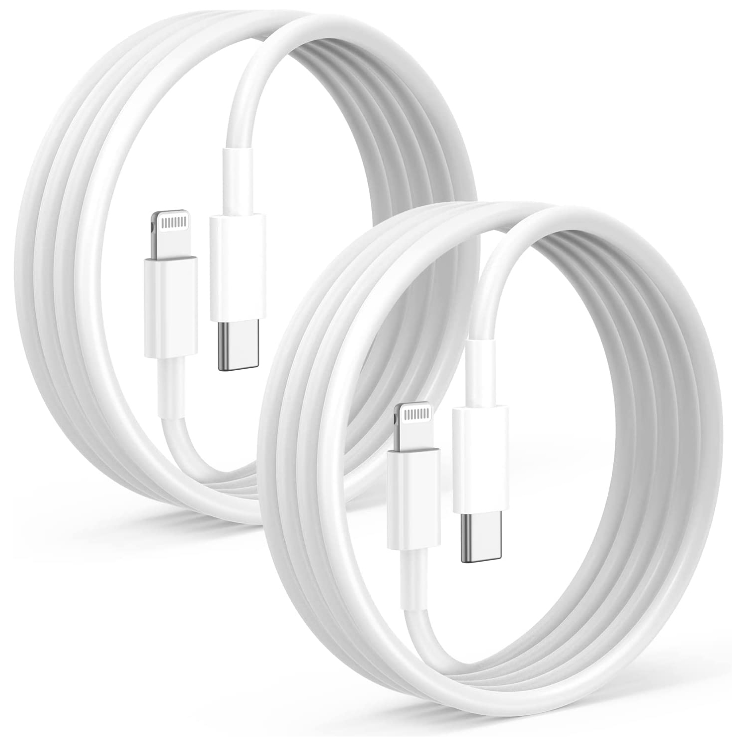 2Pack for Apple iPhone 12 13 Fast Charger Cable 6ft [Apple MFi Certified], USB Type C to Lightning Cable 6 Foot Apple iPhone Charging Cord for Apple iPhone 14 13 12 Pro XR XS Max