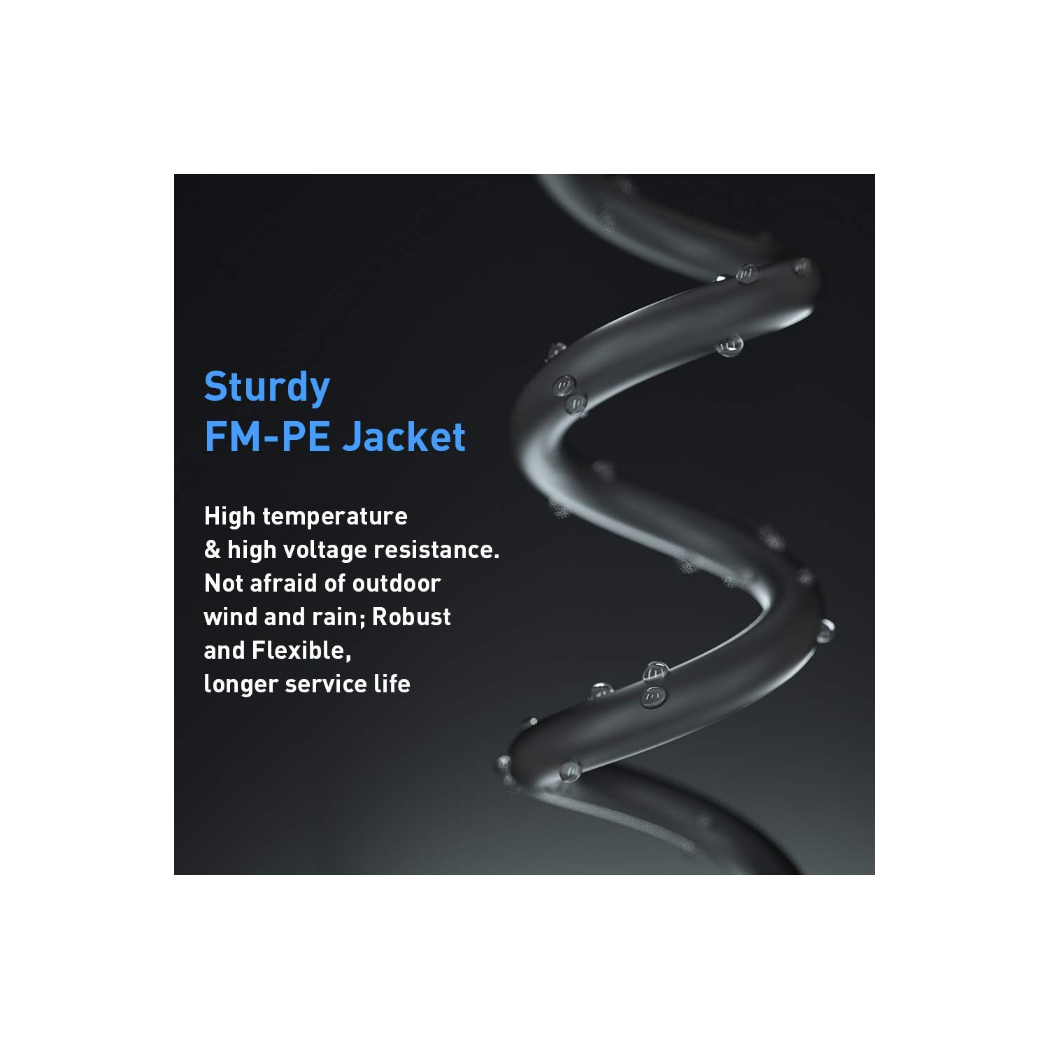 Ethernet Cable, Cat8 Ethernet Cable, 6FT LAN Cable, 26AWG High Speed Network Cable, 40Gbps 2000Mhz Cat8 RJ45 Cable, Weatherproof Ethernet Patch