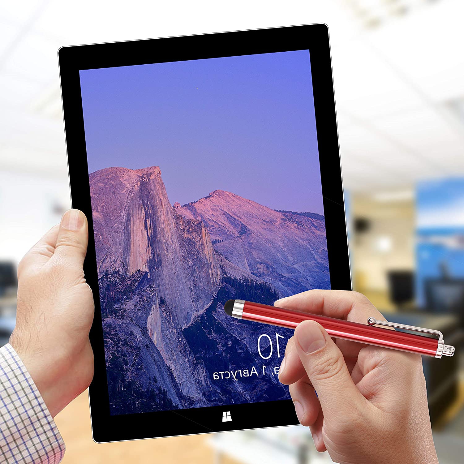 homEdge Stylus Pen, 40 Packs Stylus for Touch Screen, Compatible with iPad, iPhone, Smart Phone and Tablet with Capacitive Touch Screen