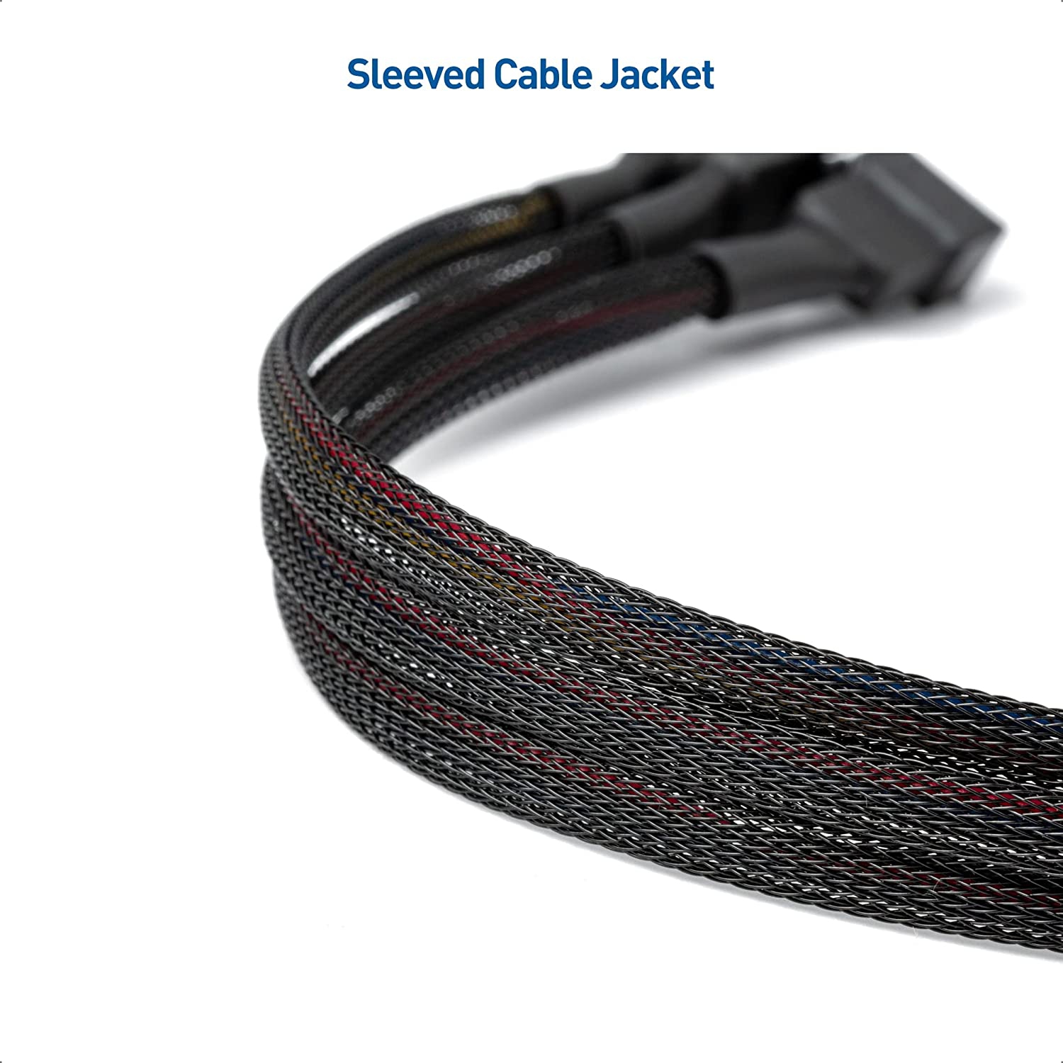 Cable Matters 2 Pack 4 Pin PWM 3 Computer Case Fan Splitter Cable – 12 Inches