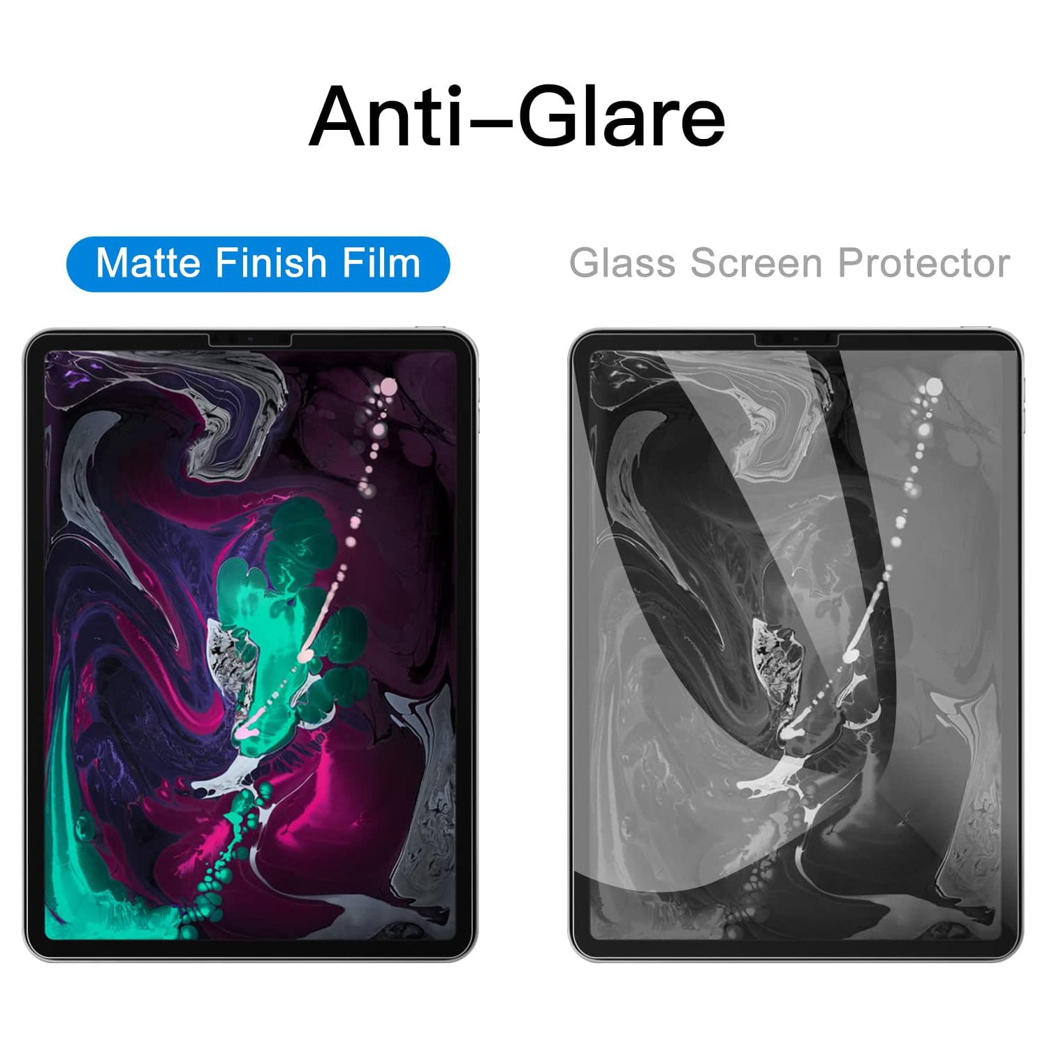 J Paper – Protecteur d’écran pour iPad Air de 5/4 10.9 po, iPad Pro de 11 po tous les modèles, pellicule de papier antireflet mat PET pour dessin