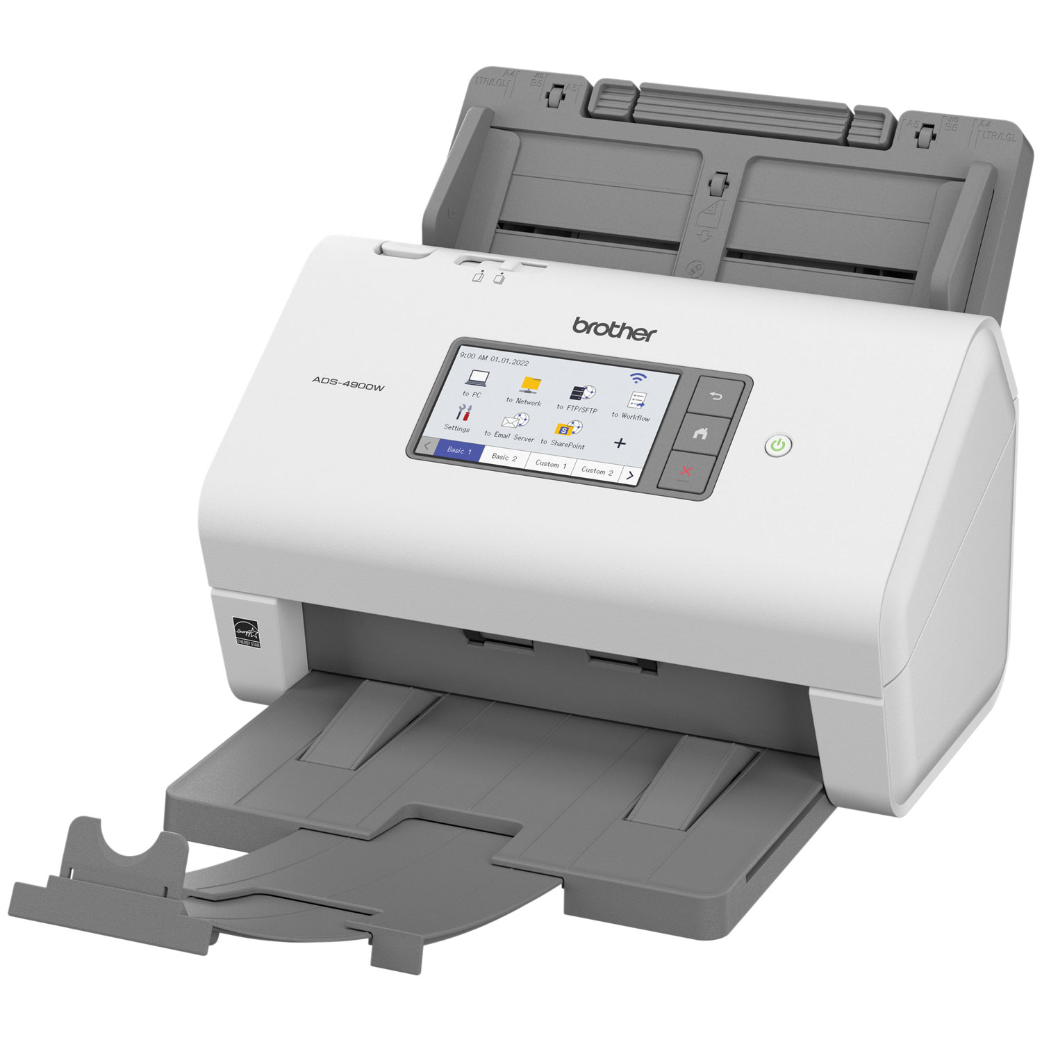 Numériseur de bureau professionnel ADS-4900W de Brother