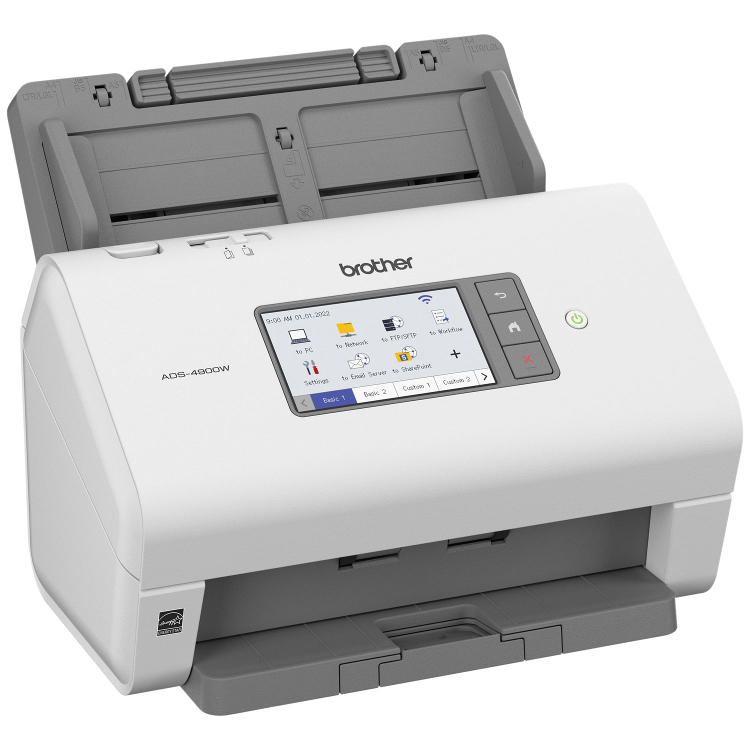 Numériseur de bureau professionnel ADS-4900W de Brother