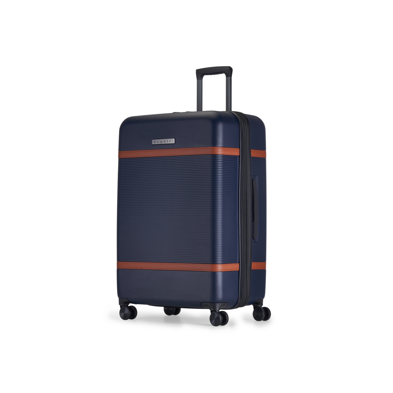 Ensemble de 3 valises rigides extensibles Wellington de Bugatti - Bleu marine