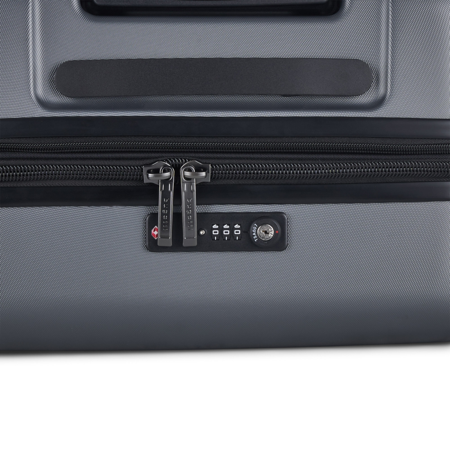 Bugatti - Wellington 3 Piece Hardside Luggage Set with Expansion - Silver