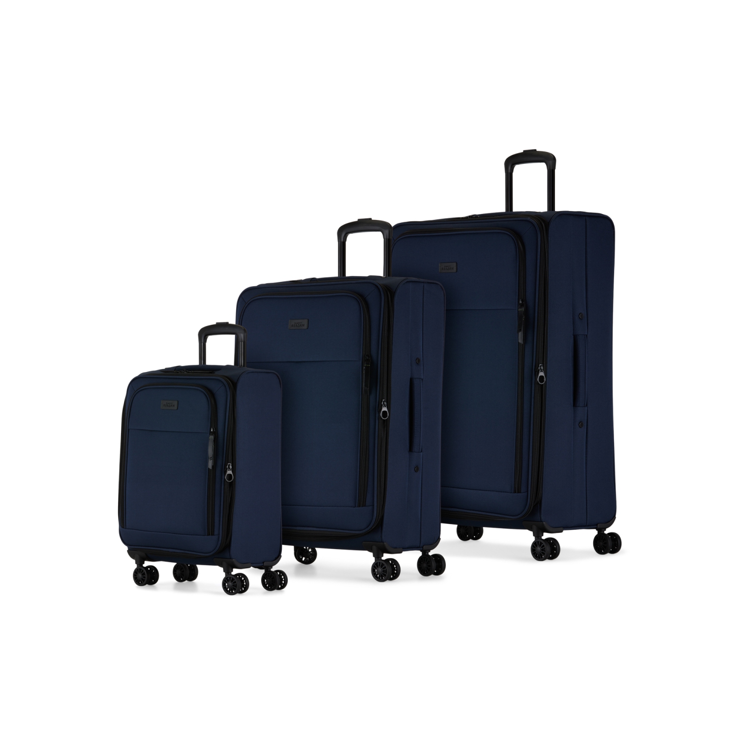 Bugatti Reborn 3 piece Luggage Set