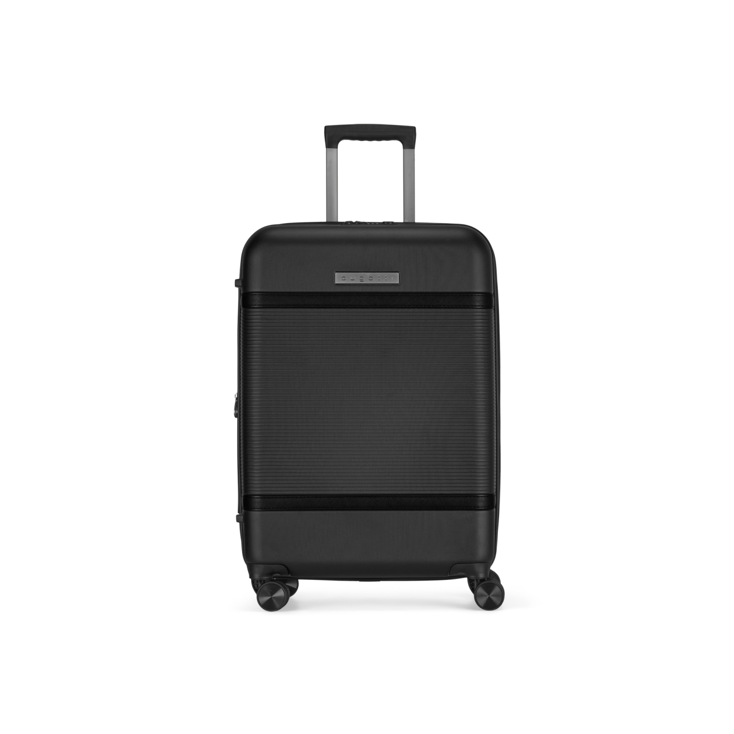 Valise rigide moyenne avec extension Wellington de Bugatti - Noir
