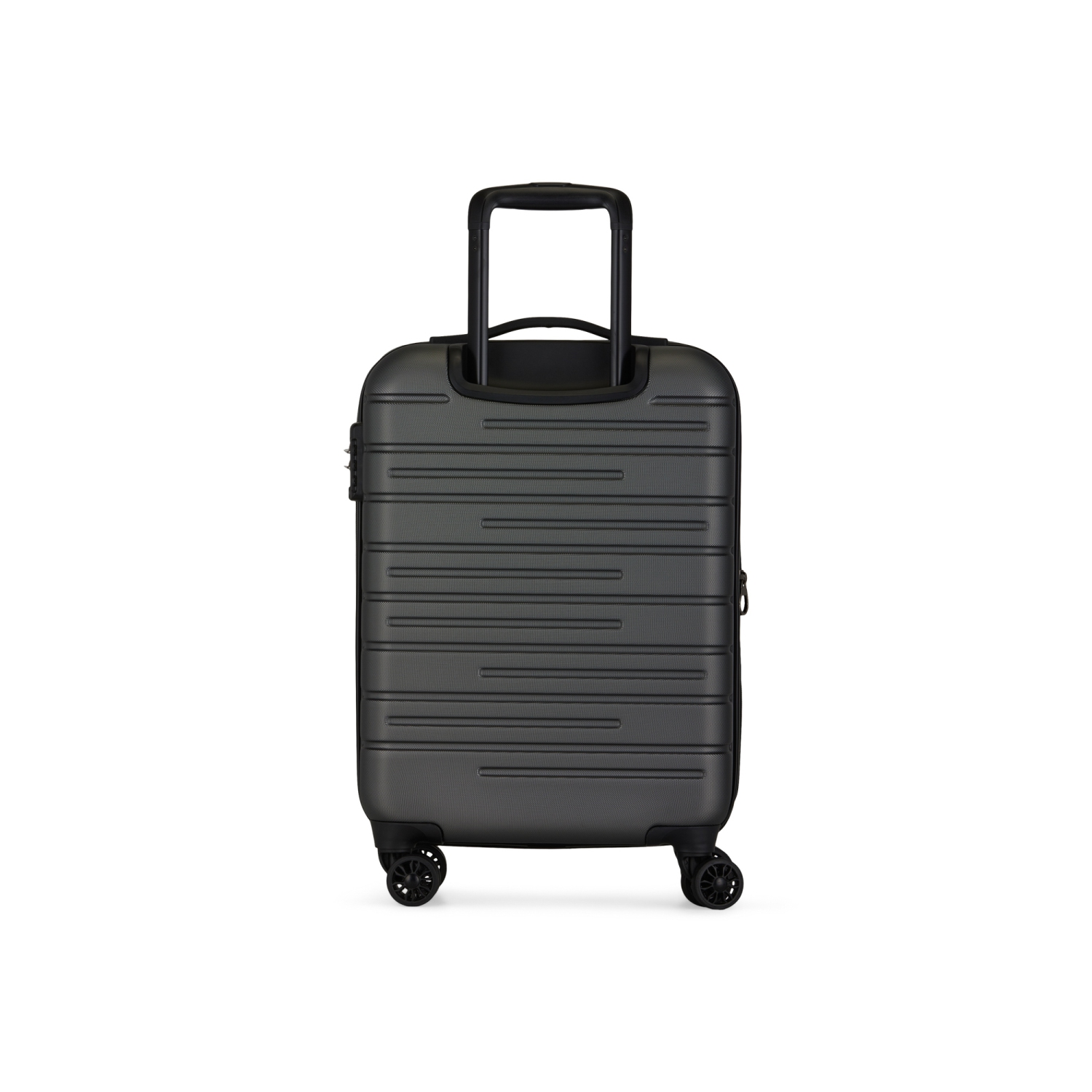 Bugatti - Geneva Hardside Carry-on Luggage with Expansion - Charcoal