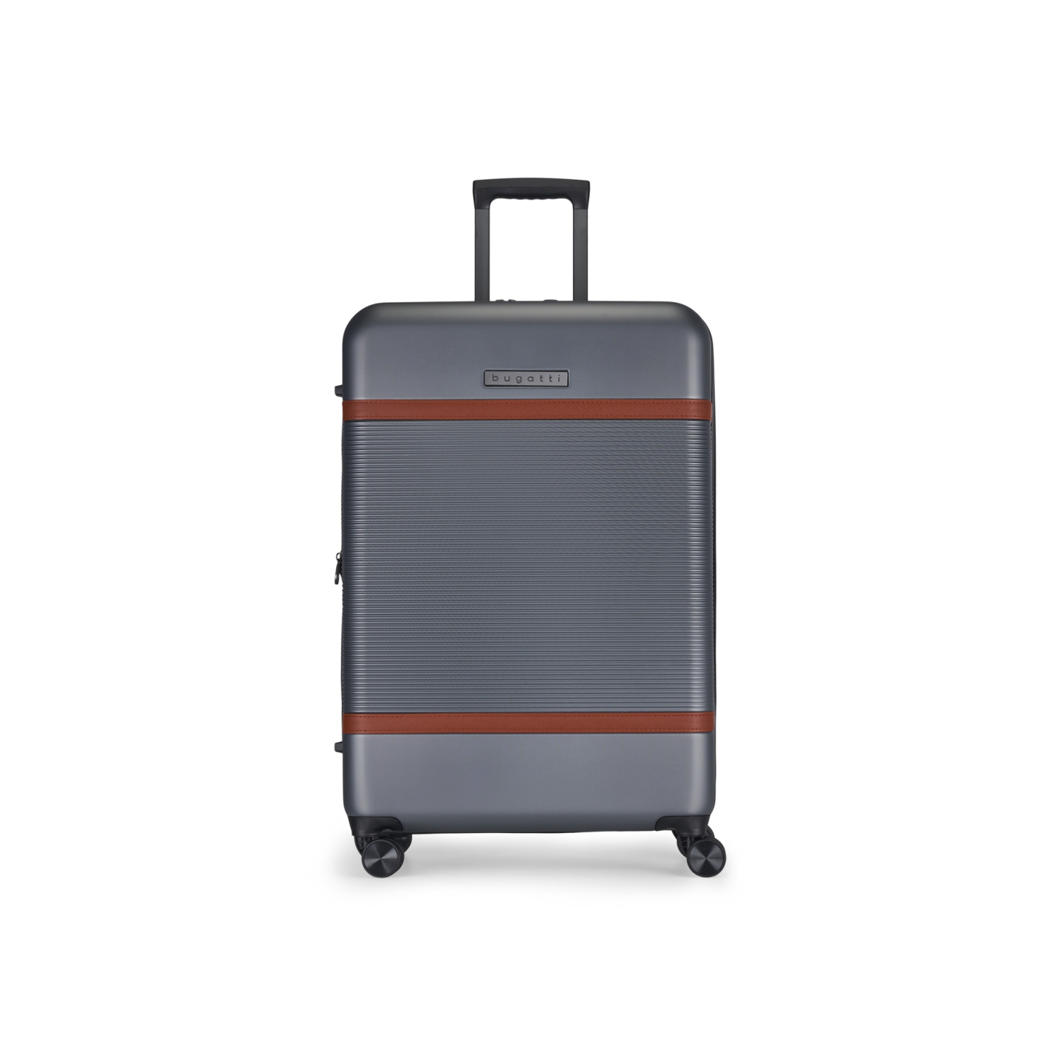 Bugatti - Wellington Hardside Large Luggage with Expansion - Silver