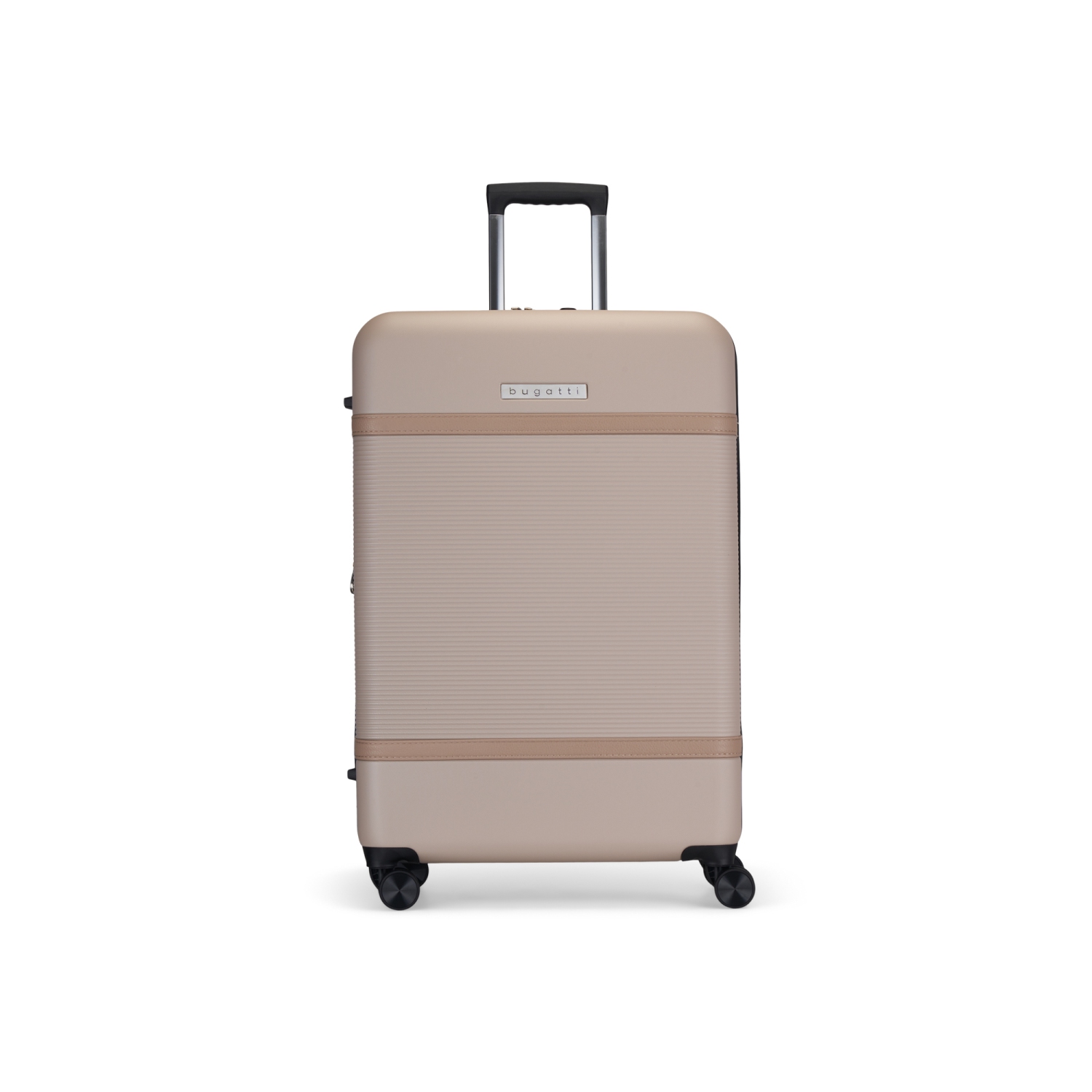 Bugatti - Wellington Hardside Large Luggage with Expansion - Beige