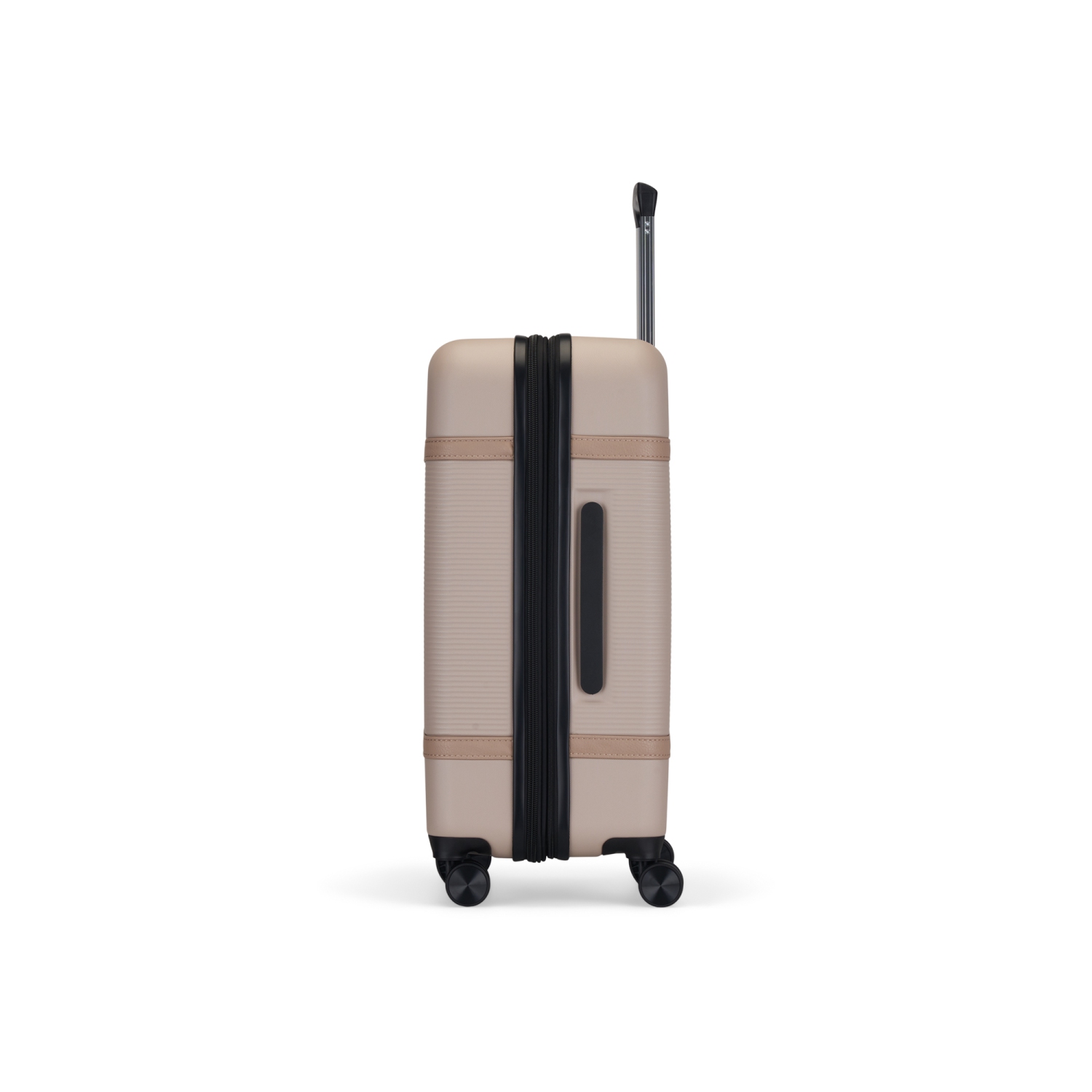 Bugatti - Wellington Hardside Medium Luggage with Expansion - Beige