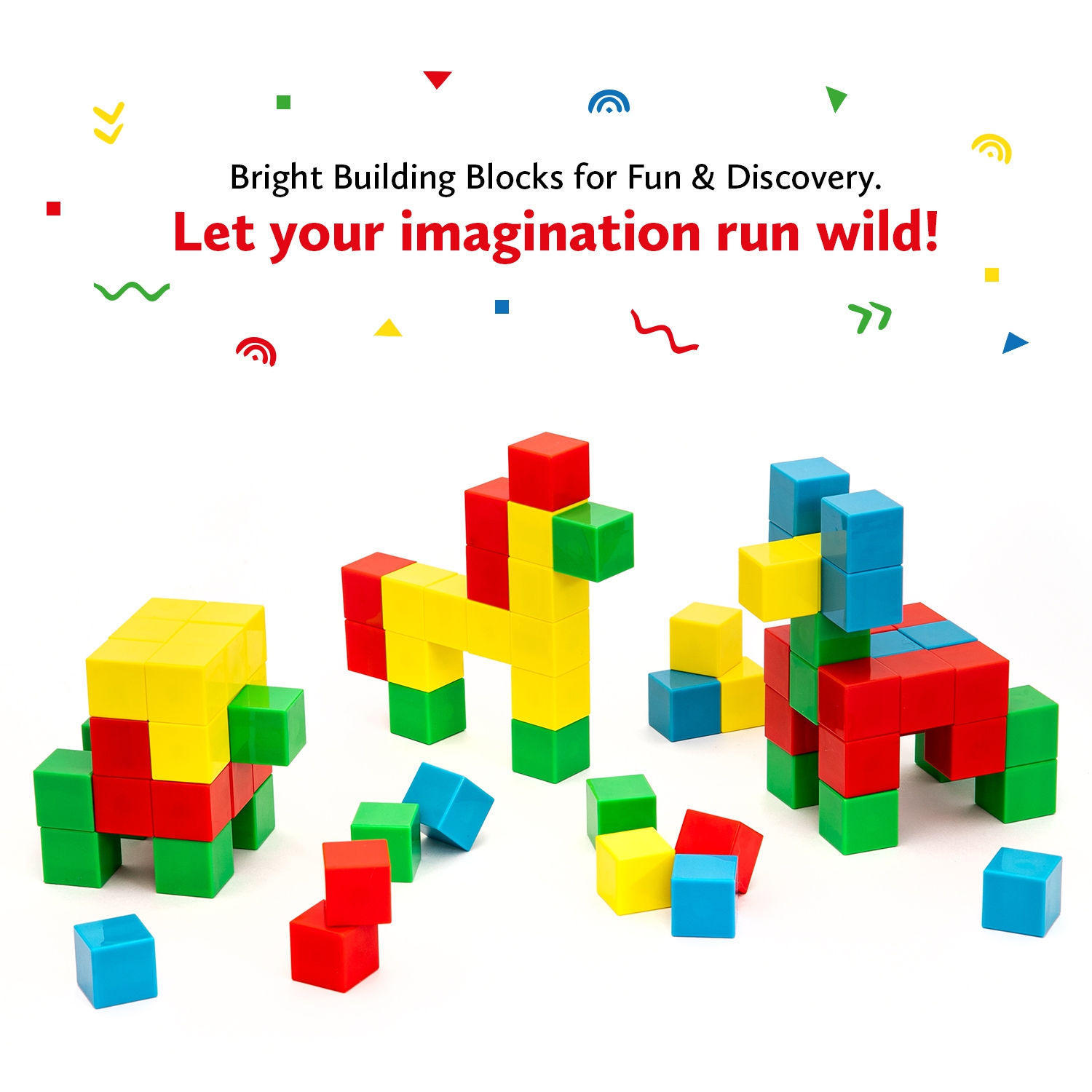 JitteryGit Dinosaur Magnetic Blocks Puzzle | 40 Educational STEM Magnets for Kids | Learning Toy for Boy & Girls Age Groups 3 4 5 6