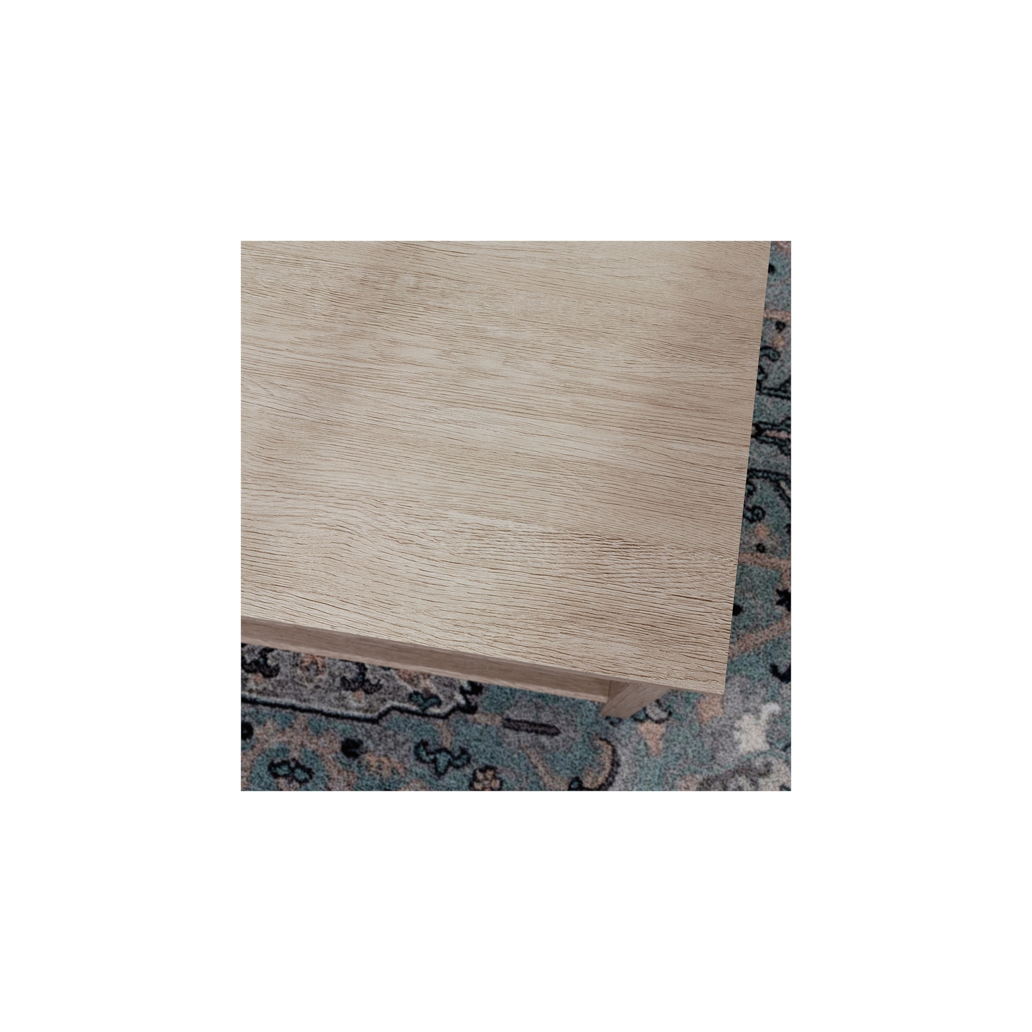 Sauder – Table basse à dessus relevable en bois d’ingénierie East Adara, fini chêne cascade