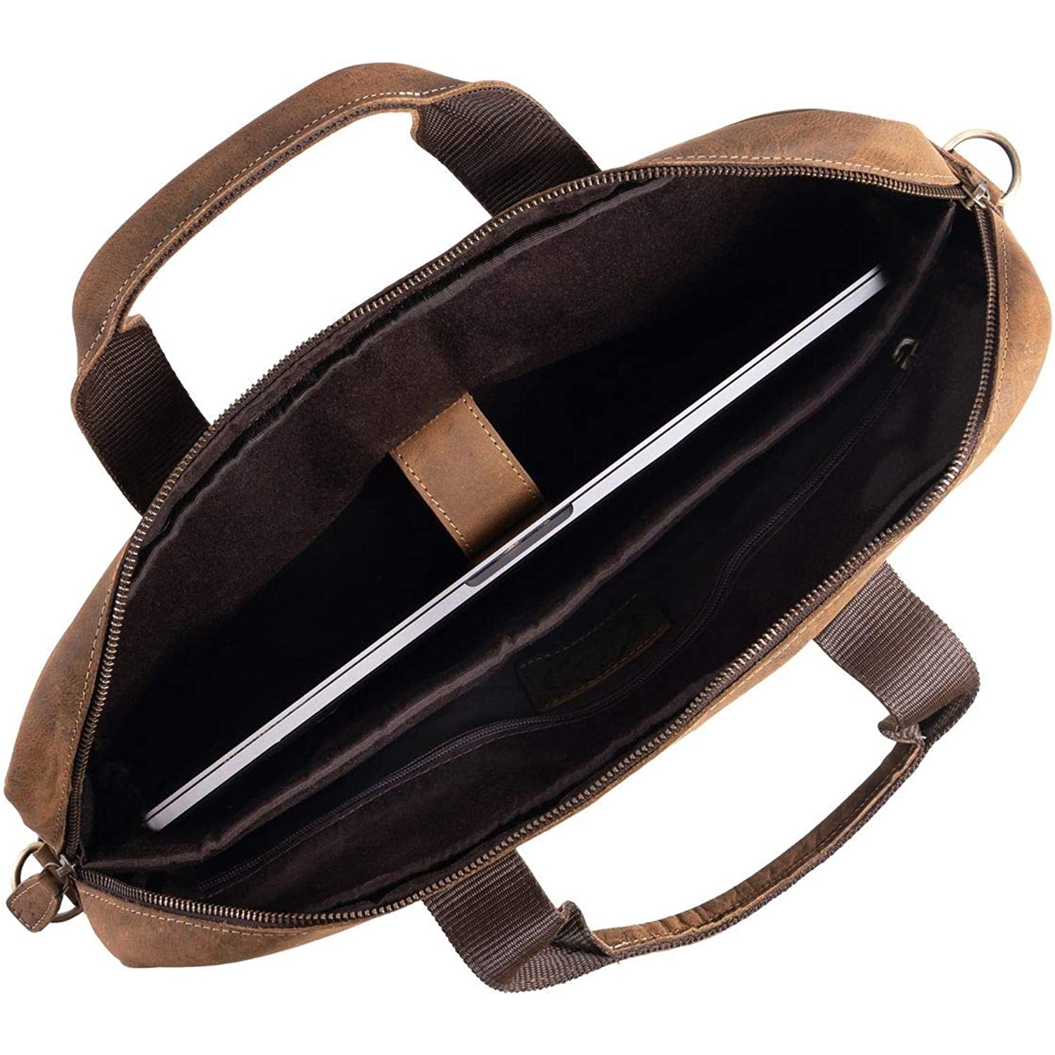 K – mallettes en cuir pour portable de 16 po pour sac messager pour hommes et femmes Best Office School College