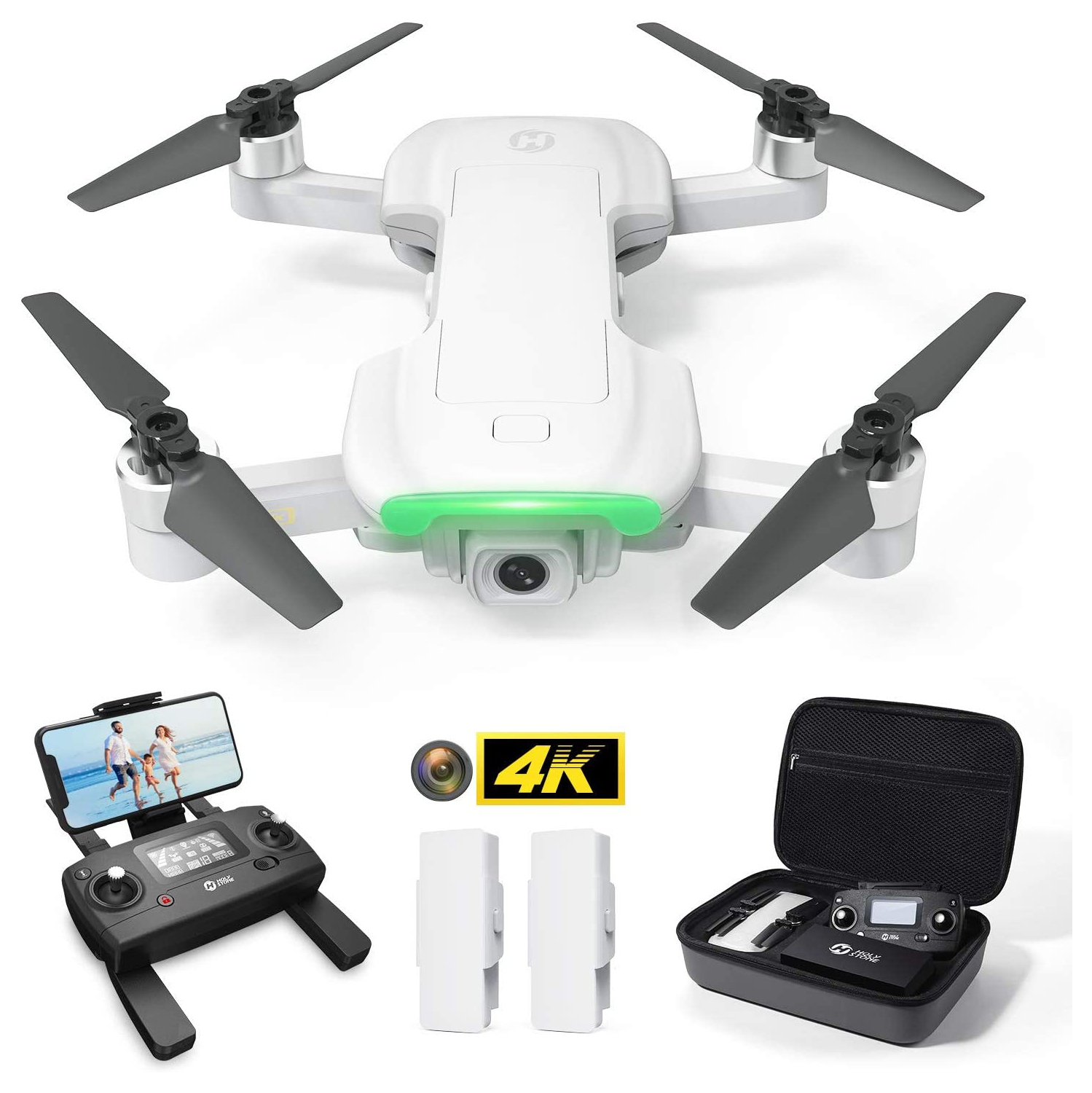 Holy Stone HS510 GPS Drone with 4K UHD Camera 5G FPV Live Video for Adults and Beginners