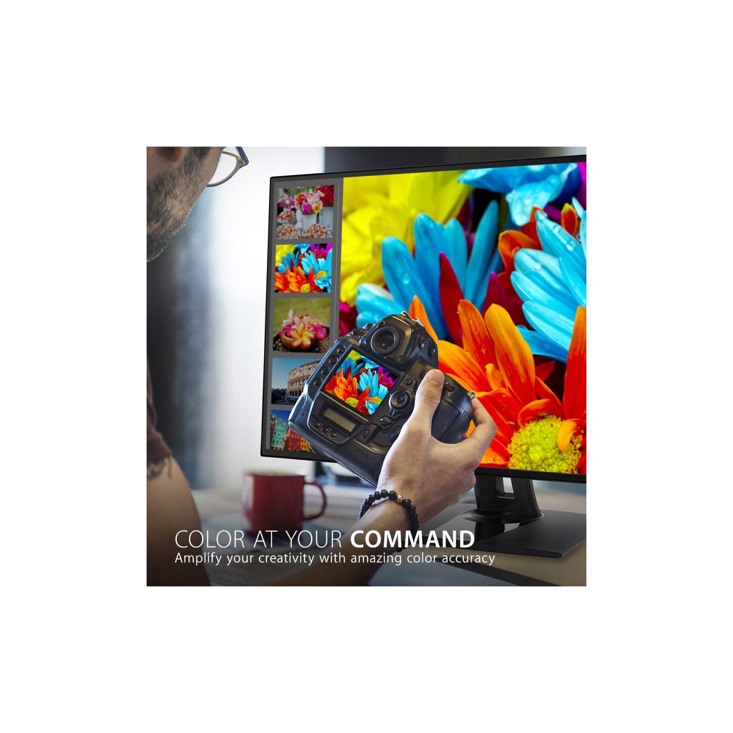 Moniteur ACL IPS UHD 4K 60 Hz 32 po DE VIEWSONIC/temps réponse 5 ms gris à gris