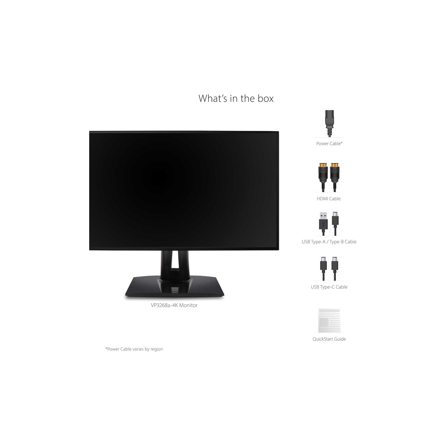 Moniteur ACL IPS UHD 4K 60 Hz 32 po DE VIEWSONIC/temps réponse 5 ms gris à gris