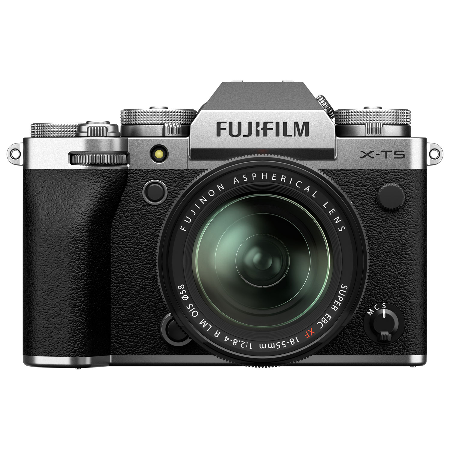 Fujifilm X-T5 Mirrorless Camera with XF 18-55mm f/2.8-4 R LM OIS Lens Kit - Silver