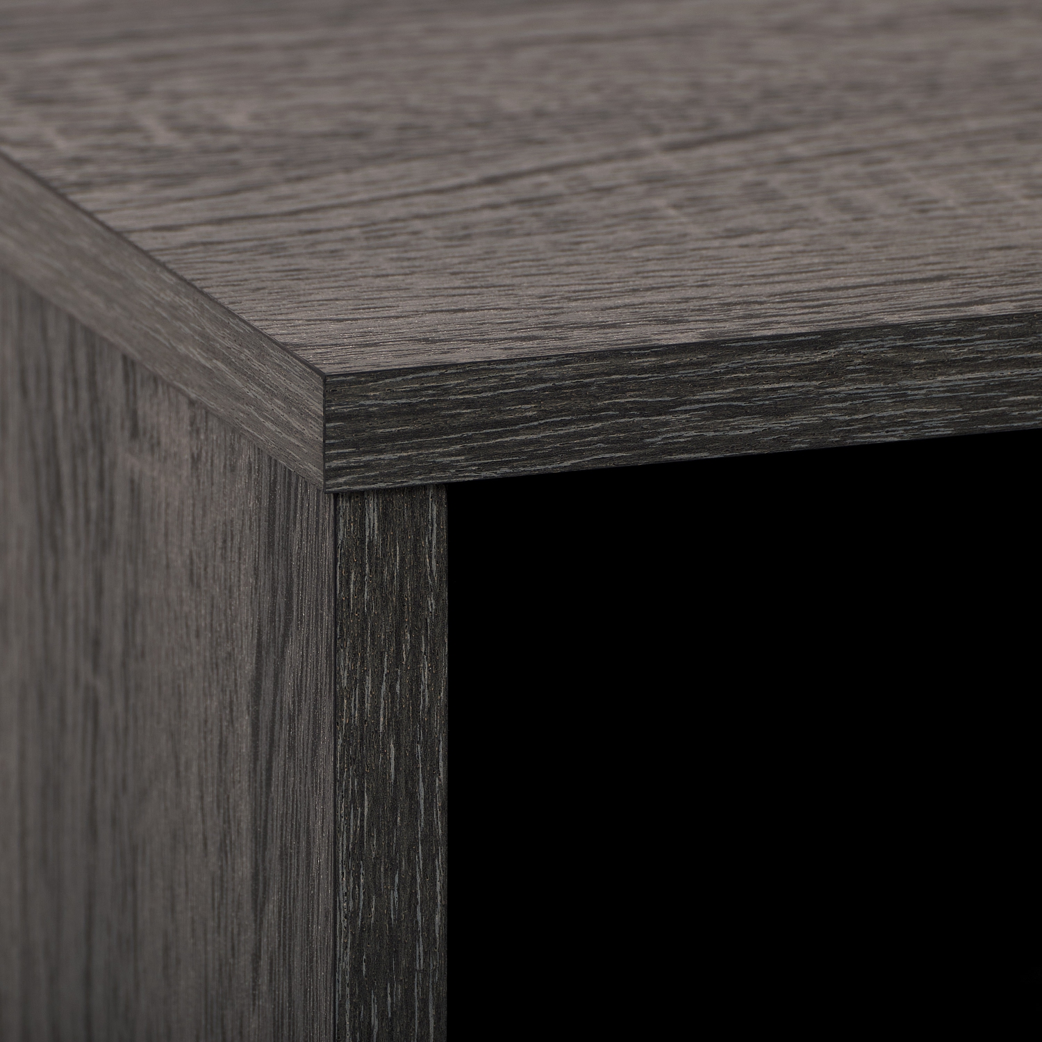 CorLiving THW-651-B TV Stand with Open Shelves, TVs up to 85"