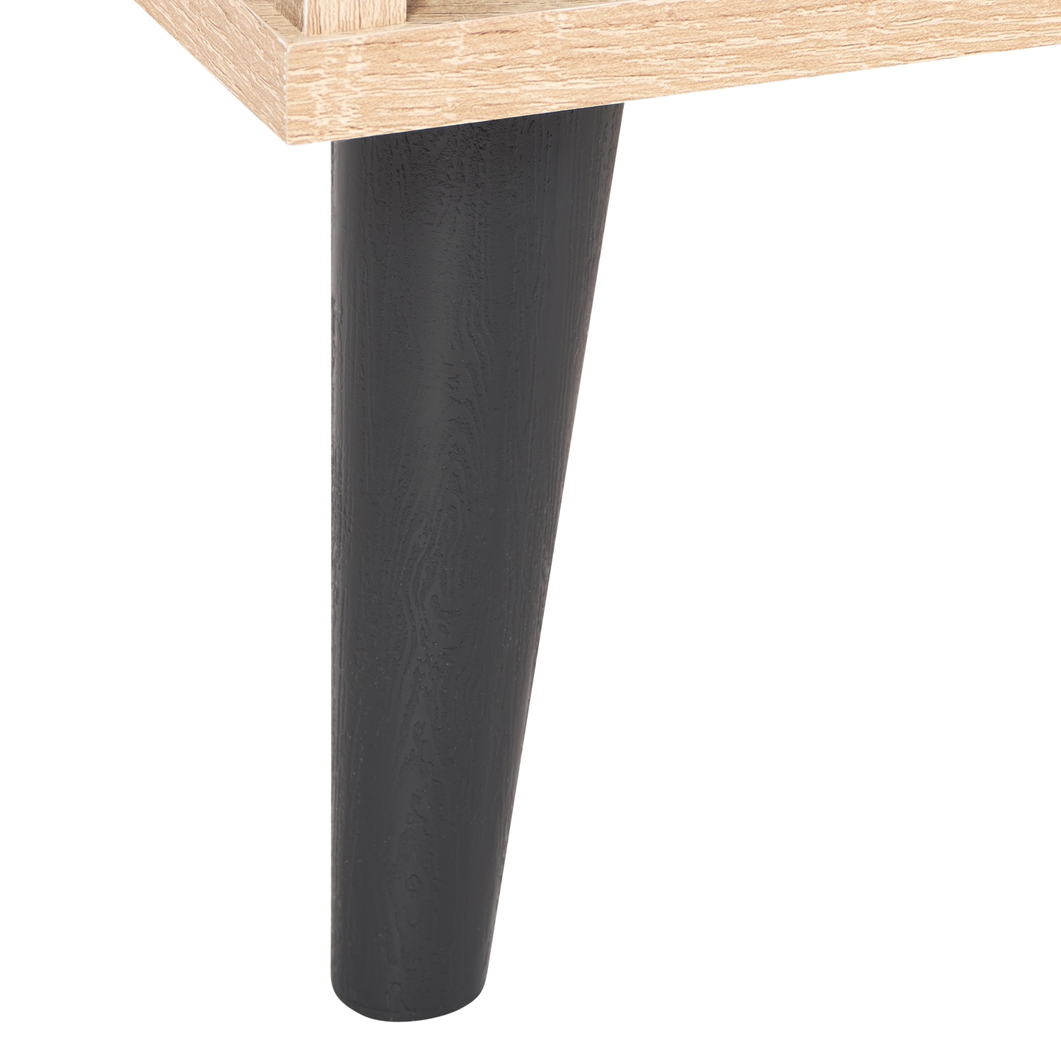 Meuble pour téléviseur moderne avec tablettes ouvertes Cole de CorLiving, téléviseurs jusqu'à 85&nbsp;po