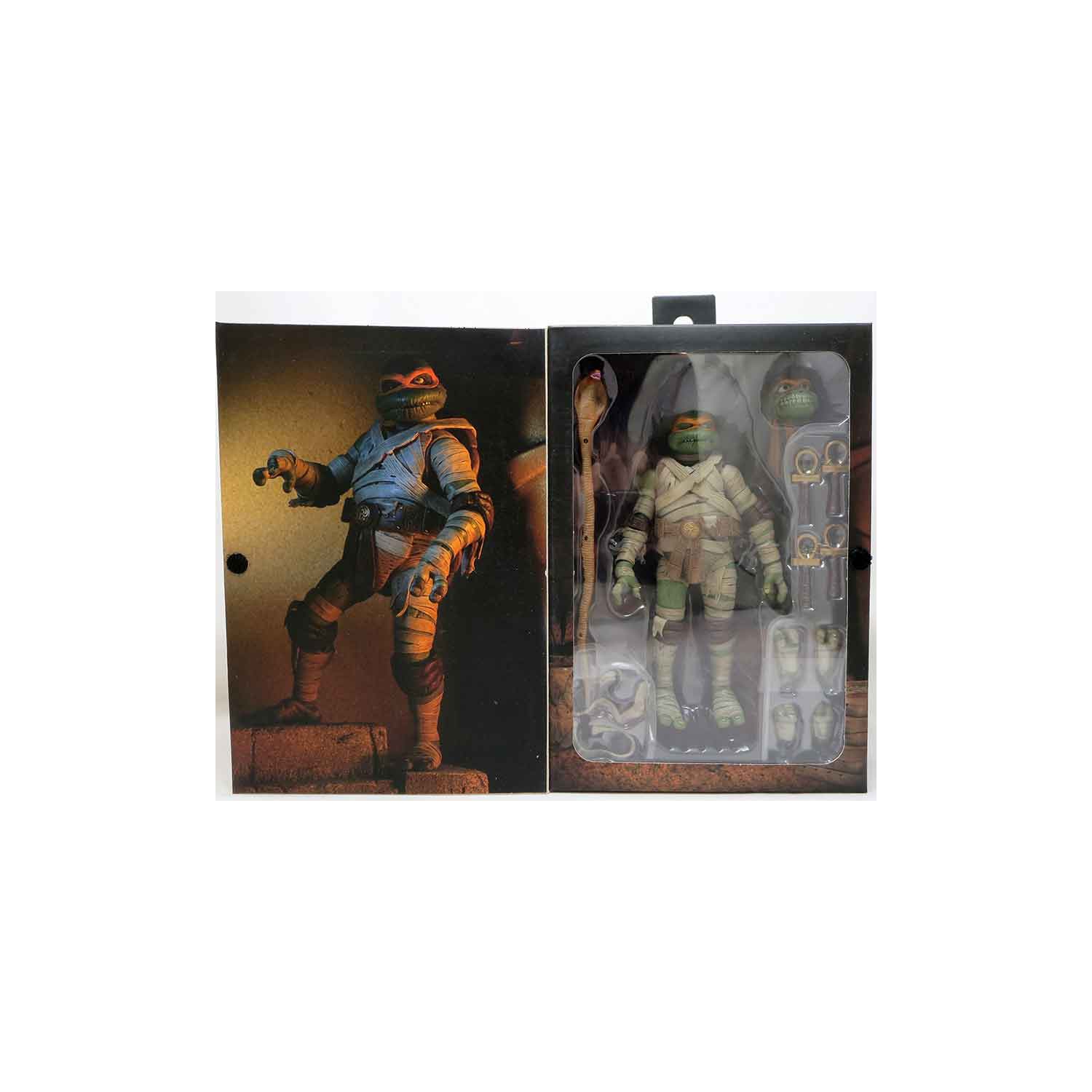 Teenage Mutant Ninja Turtles Universal Monsters 7 Inch Action Figure Ultimate - Michelangelo as Mummy