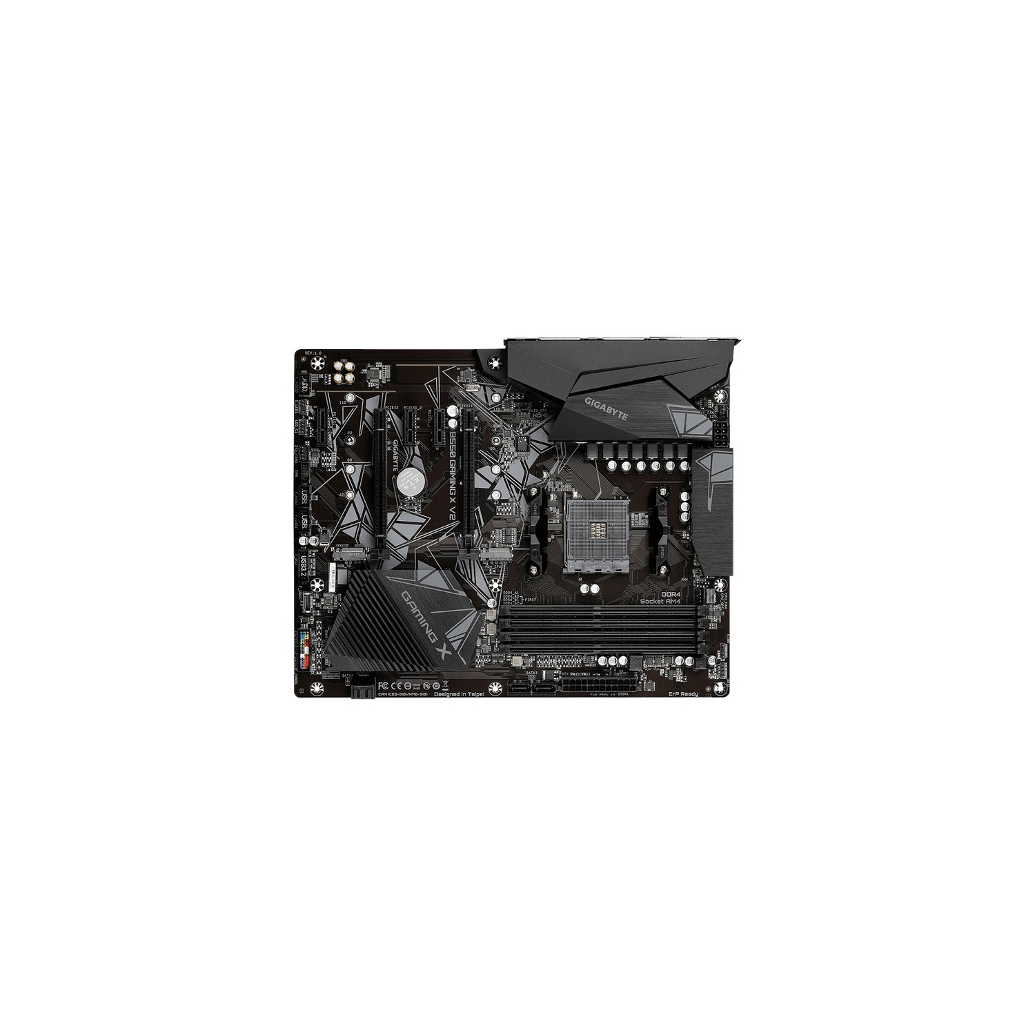 Gigabyte B550 GAMING X V2 Ultra Durable B550 GAMING X V2 Desktop Motherboard (B550 GAMING X V2)