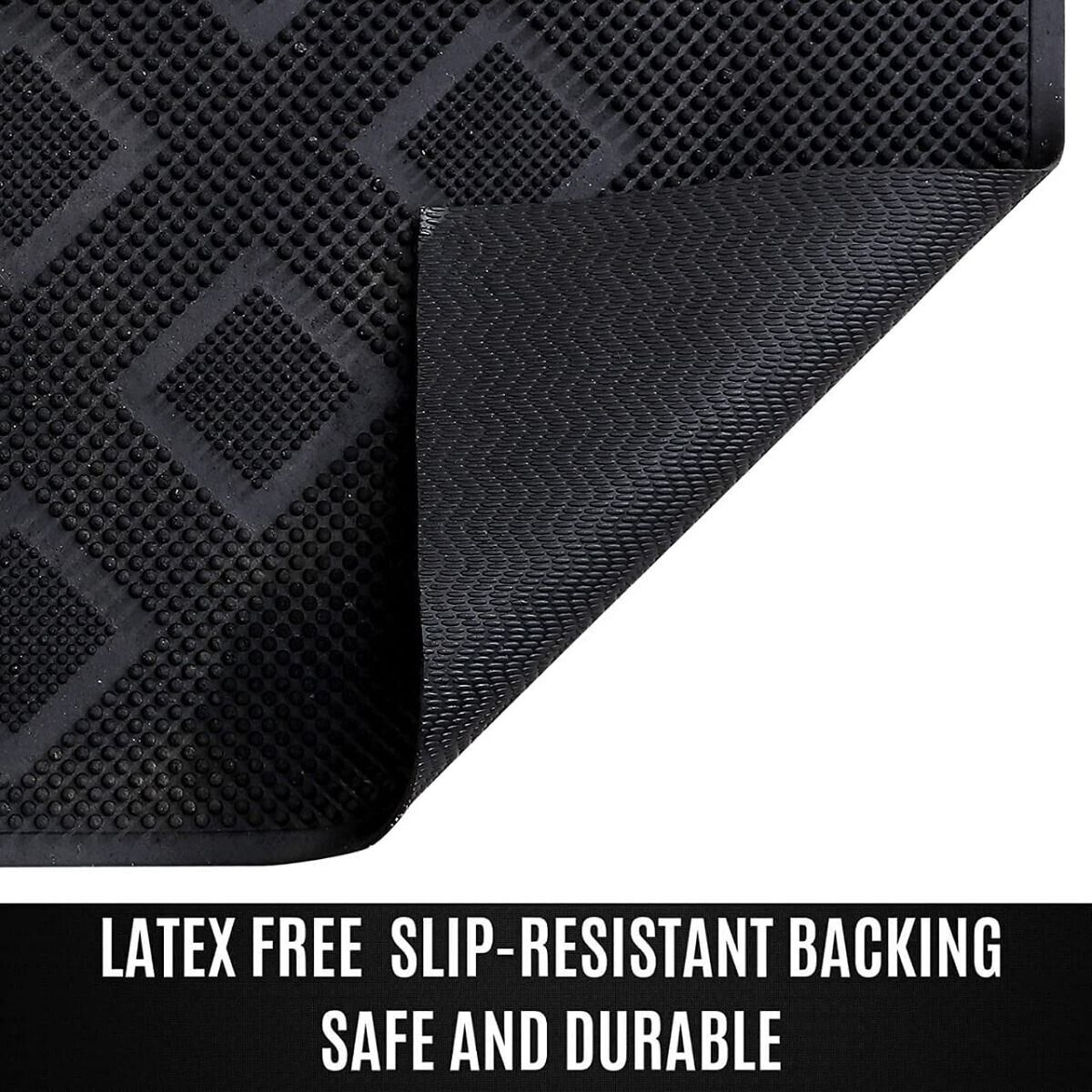 Tapis de sol en caoutchouc pour la maison, tapis de porte antidérapant pour entrée de maison, salon, chambre à coucher, cuisine, tapis de douche