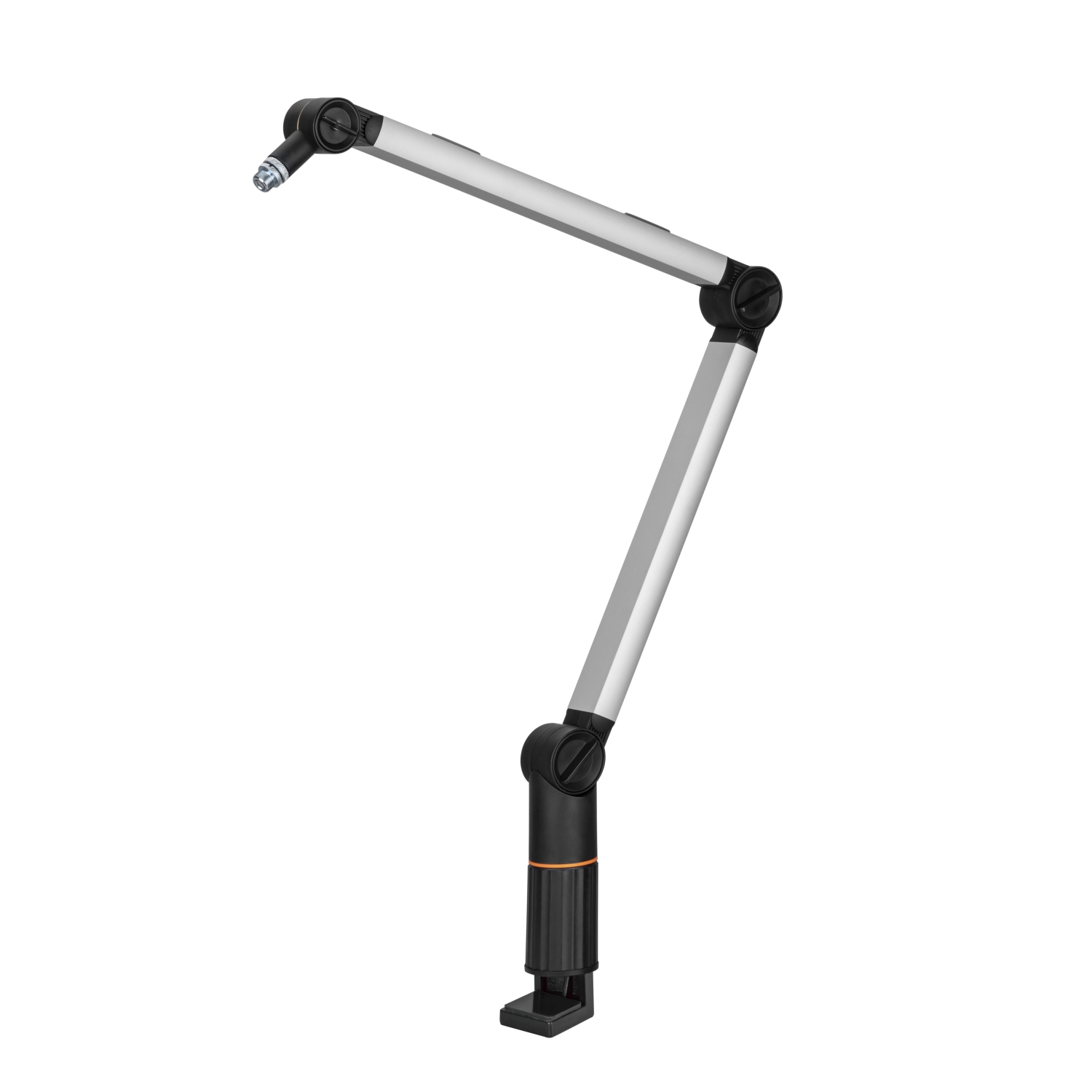 360º Rotatable Desk Mounted Professional Microphone Boom Stand , Gaming Live Streaming Arm Stand Spring-Assisted Desk Included 3/8” to 5/8” adapter