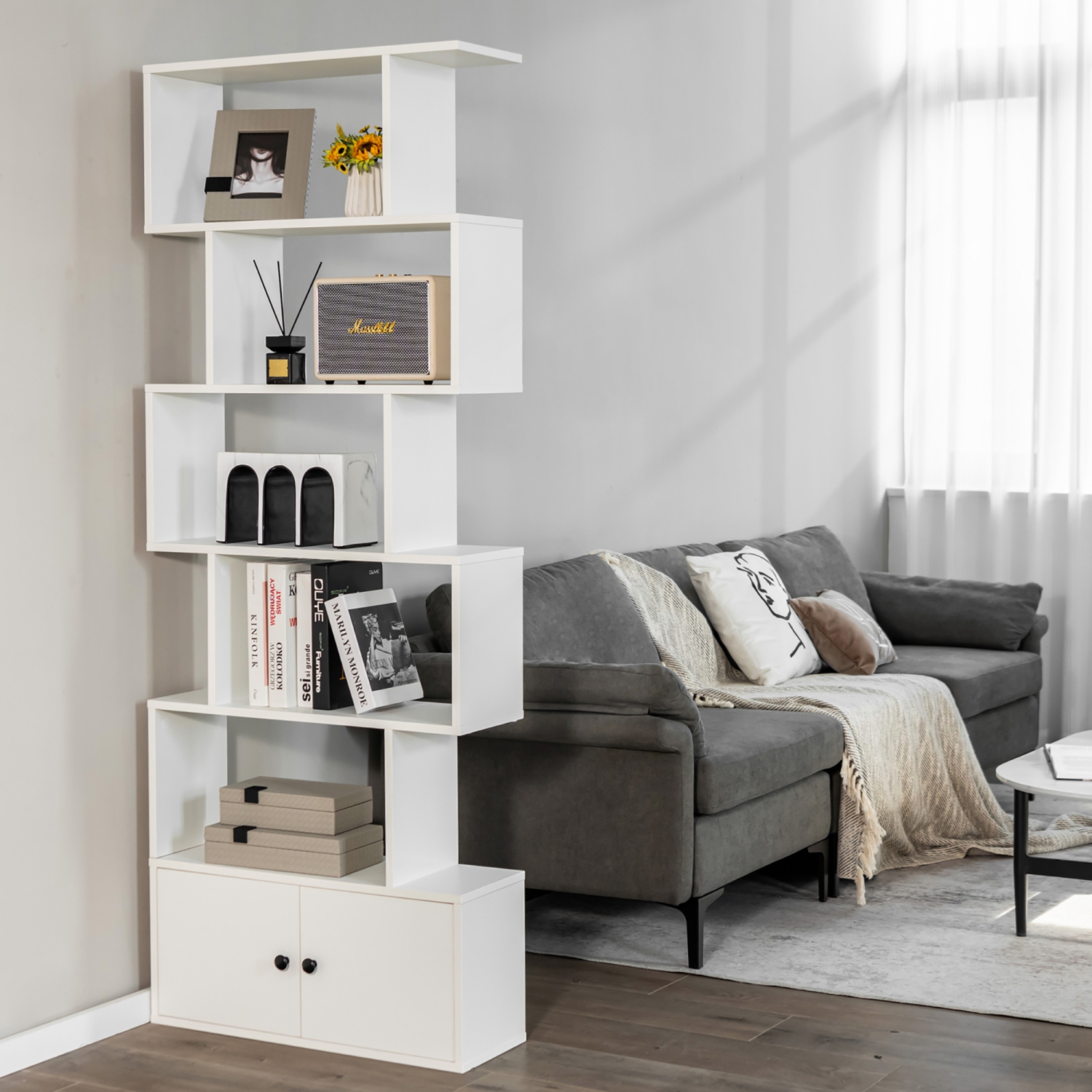 未使用MagicalFurniturePuroShelf/S-size Magical Furniture/Curved Wood Shelf｜三島家具オンラインショップ