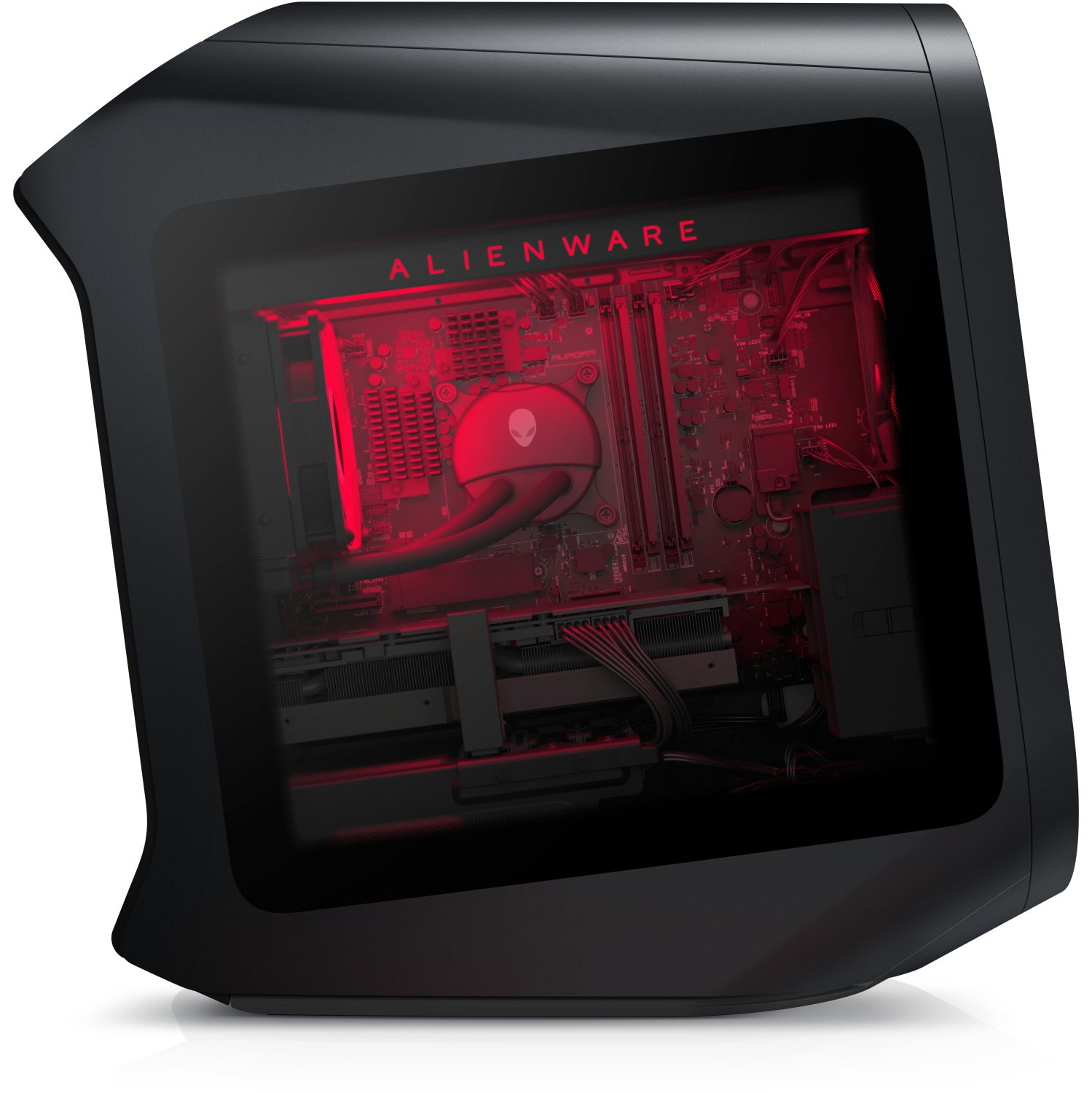 Refurbished (Excellent) Dell Alienware Aurora Ryzen Edition R14 Desktop (2022) | Ryzen 7-5800H - 2TB HDD + 256GB SSD Hard Drive - 16GB RAM - AMD Radeon RX 6600 XT | 8 cores @ 4.4