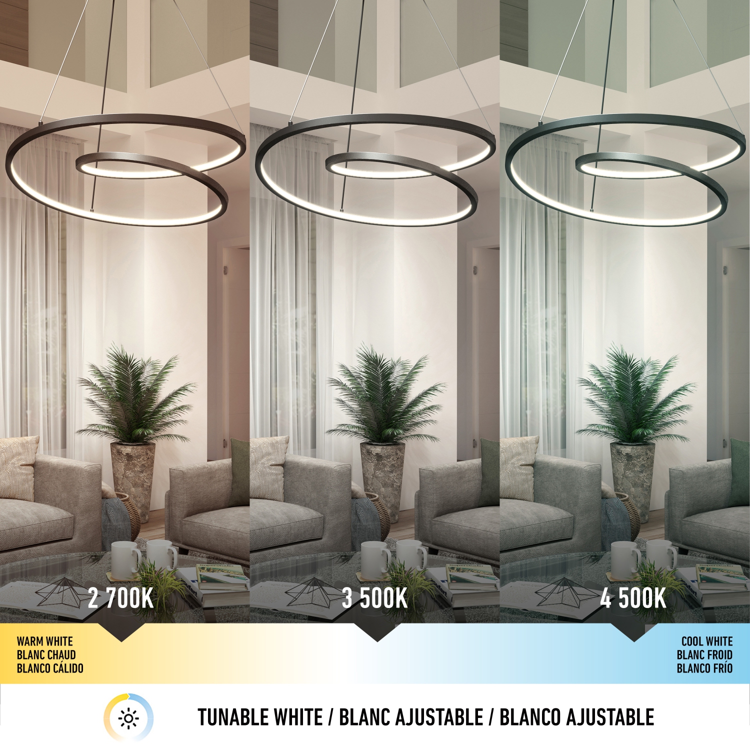 Luminaire suspendu moderne salto, noir