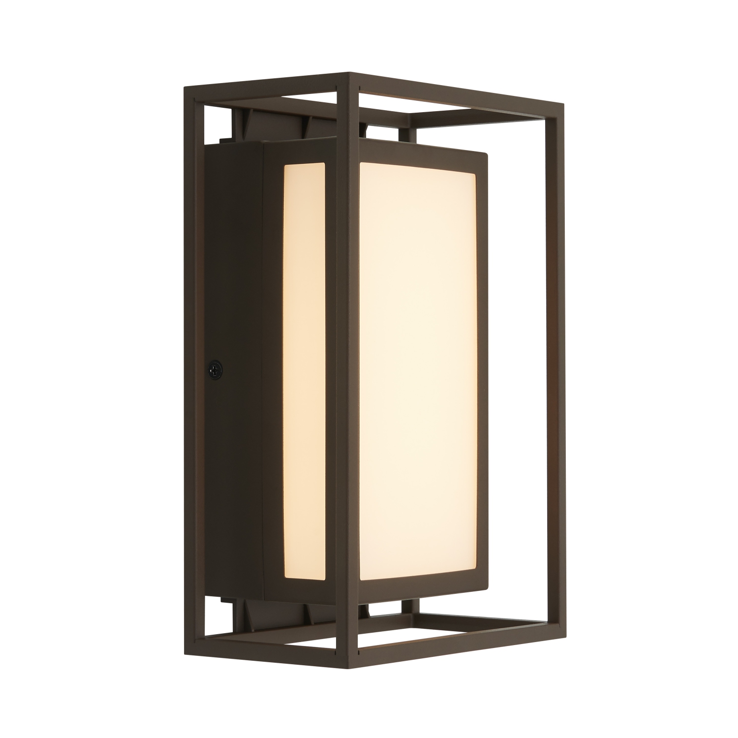 Ghost Modern Outdoor Wall Light, Bronze