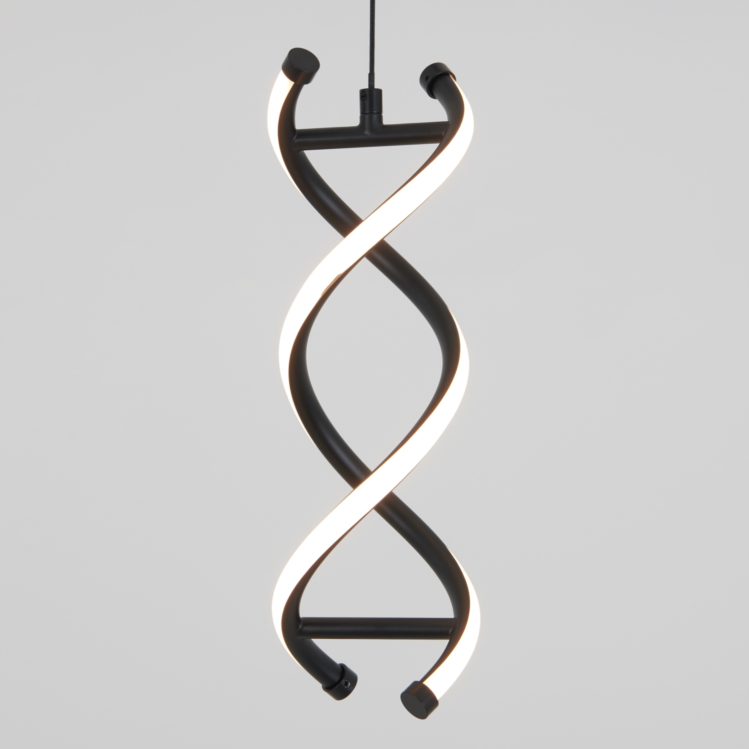 DNA Modern Pendant Light Fixture, Black