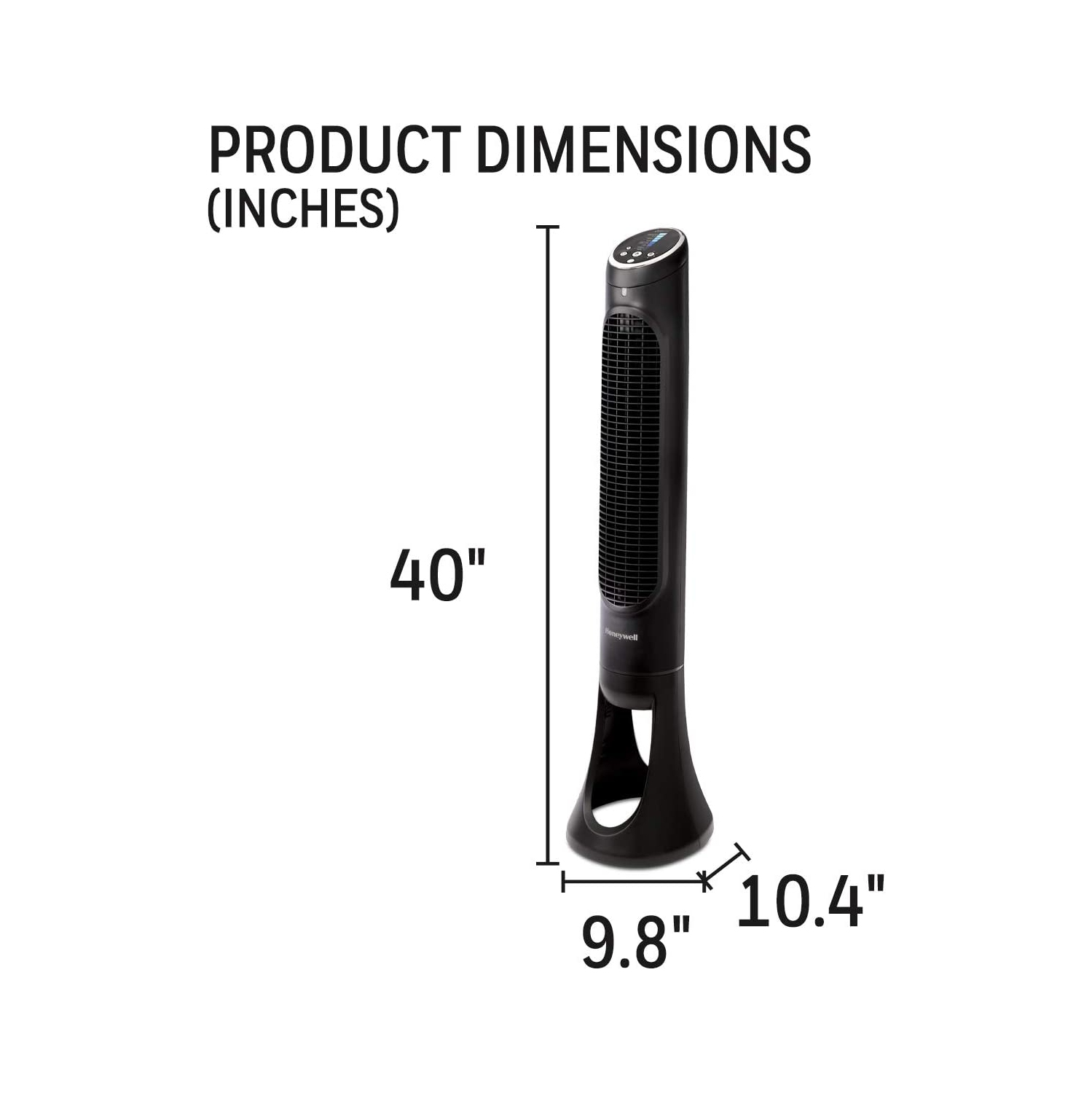 Remis à neuf – ventilateur vertical de 40 po Quietset 8 HYF290BC de Honeywell