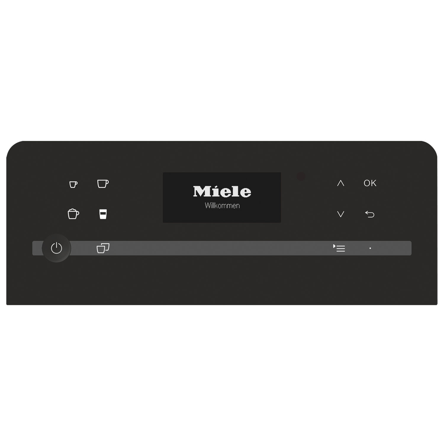 Miele CM 5310 Silence Countertop Coffee and Espresso Machine - Obsidian Black