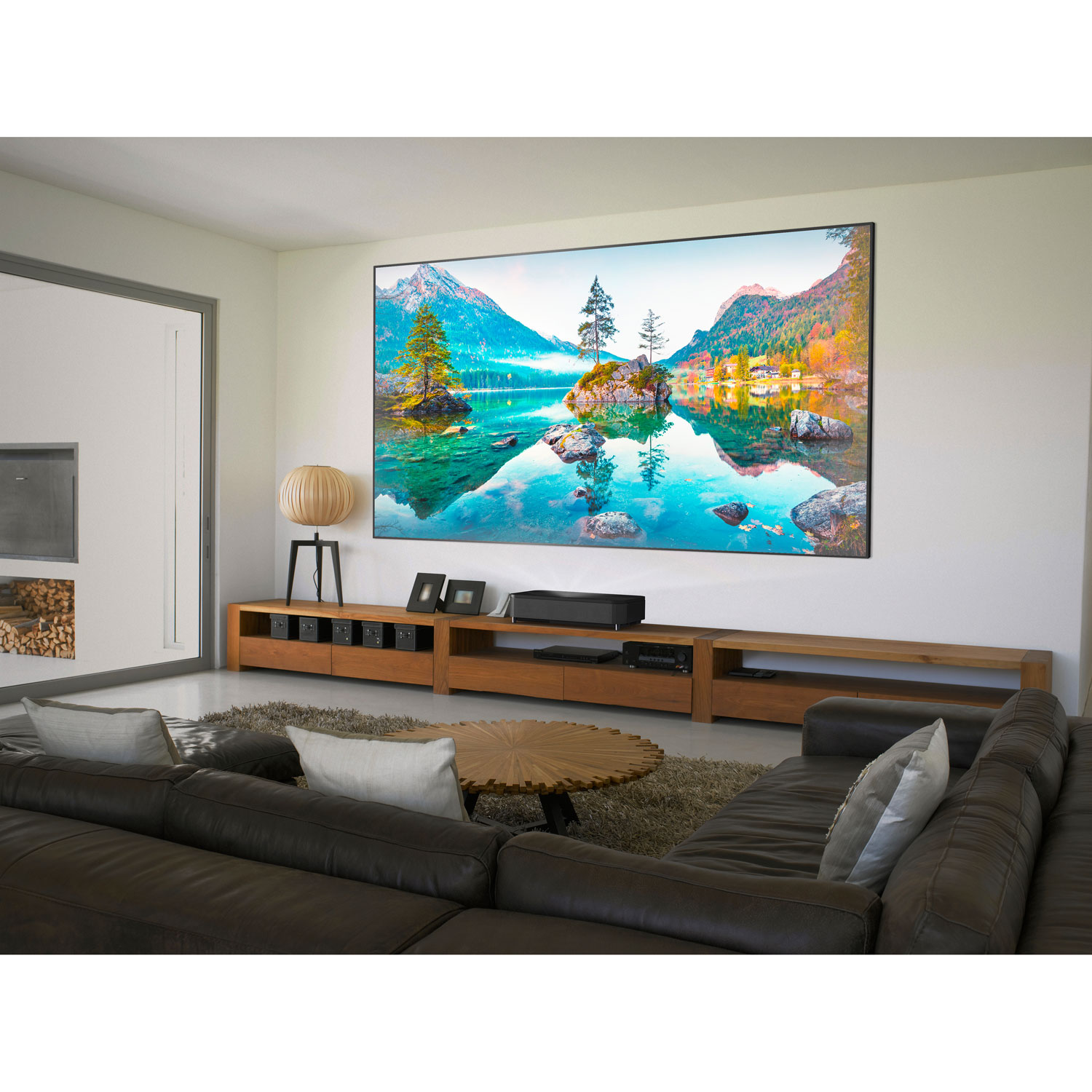 Projecteur de cinéma maison 3LCD à 3 puces UHD 4K EpiqVision Ultra LS800 d'Epson - Noir