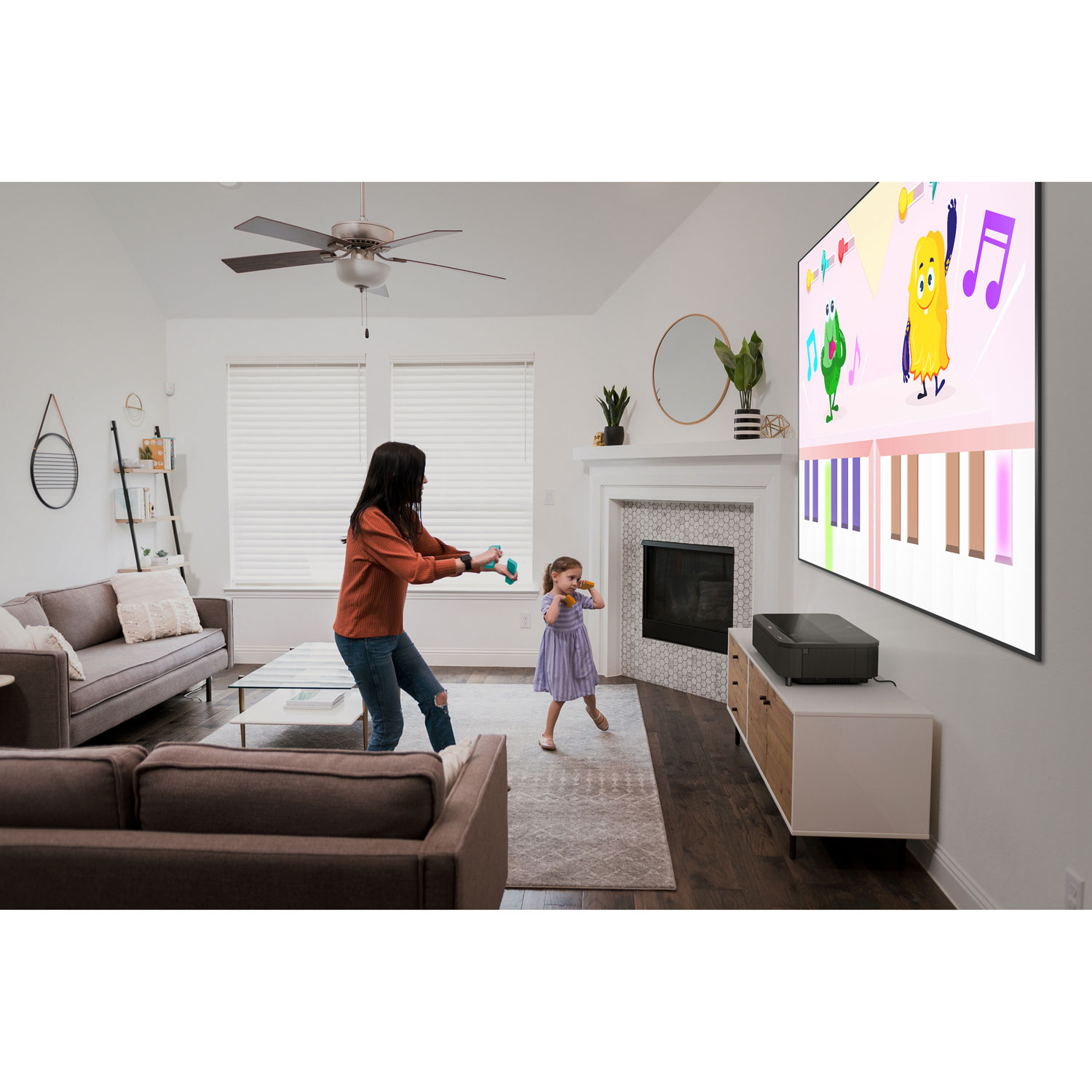 Projecteur de cinéma maison 3LCD à 3 puces UHD 4K EpiqVision Ultra LS800 d'Epson - Noir