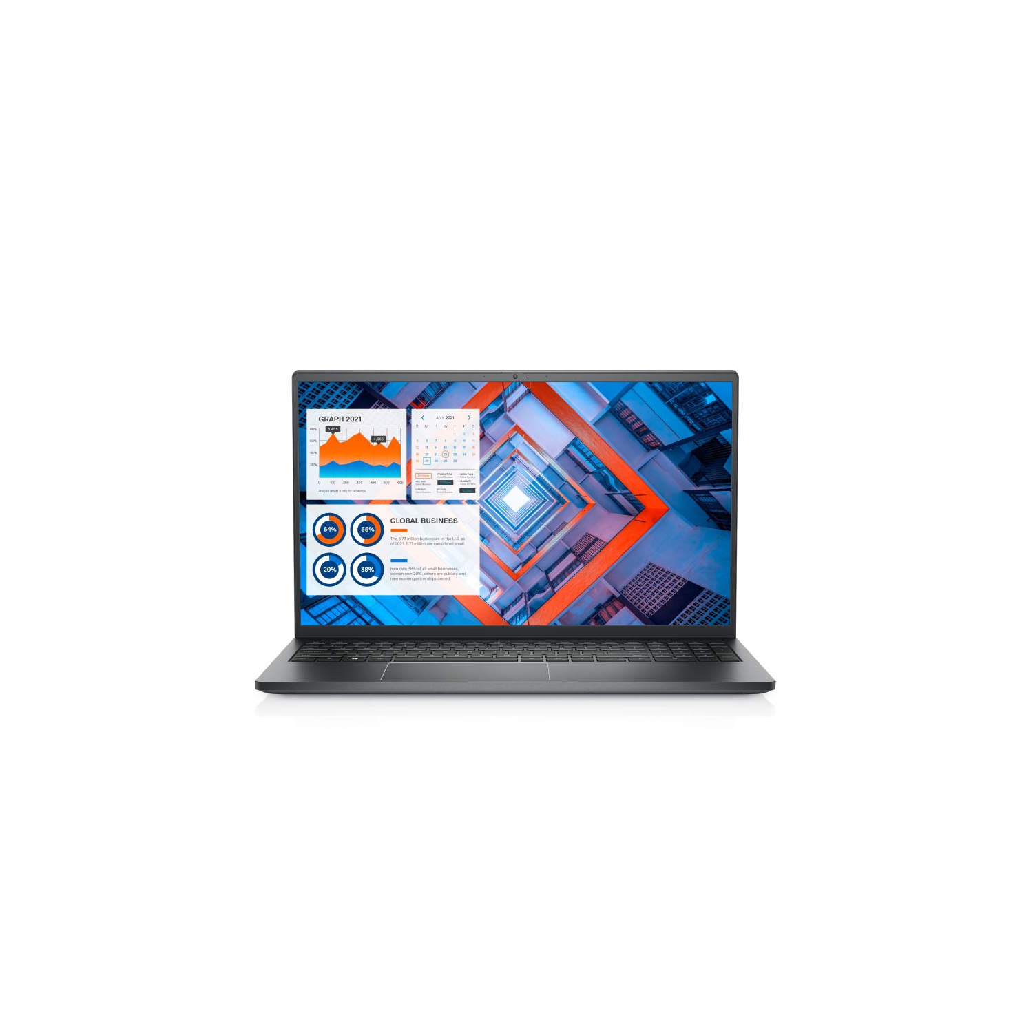 Refurbished (Excellent) DELL VOSTRO 7510 Laptop 15" FHD (GEFORCE RTX 3050 / i7-11800H / 16GB / 512GB SSD,NVMe / Windows 11 Pro) With brand new laptop bag