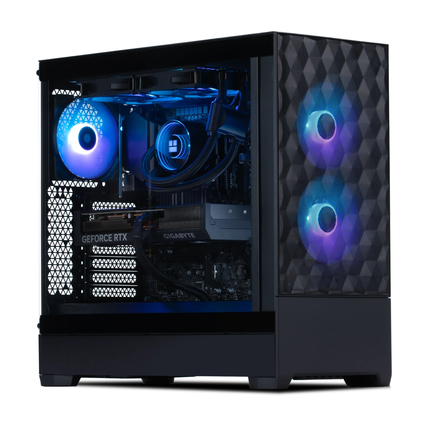 Quoted Tech Frontier Custom Gaming PC - Black - EX (Intel 13th Gen - i7 13700F, RTX 4070 SUPER, 1TB SSD, 32GB RAM, Windows 11, AI Ready, 3 Year Warranty)