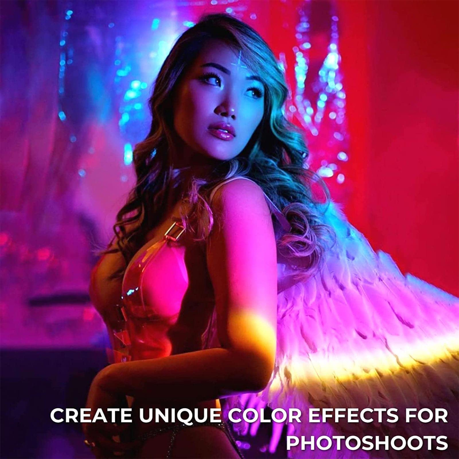 Sunset Lamp, RGB 16 Colors Romantic Sunset Projection Lamp with Remote Control 4 Modes, Rainbow Projection Night Light for C