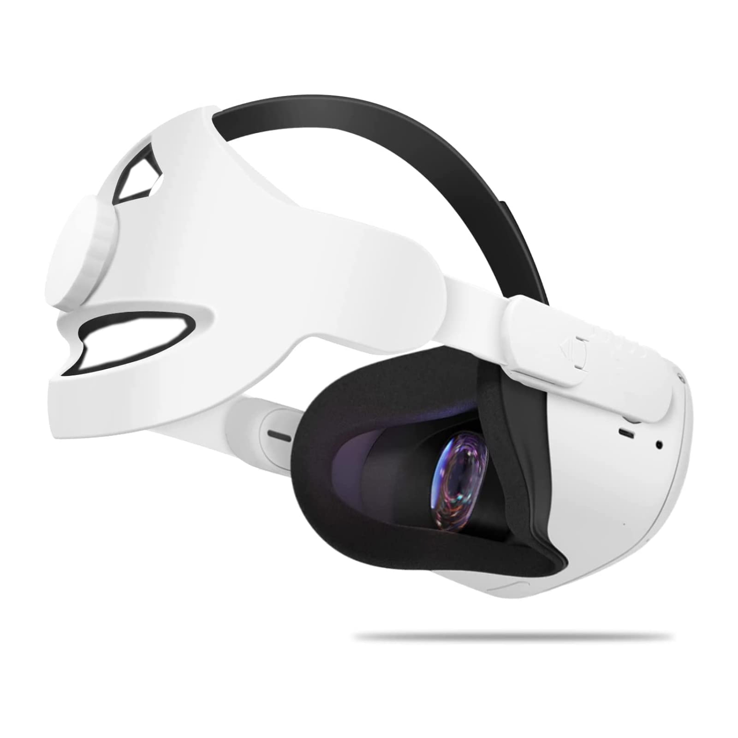 Esimen Adjustable Head Strap Compatible for Meta/Oculus Quest 2 Elite Strap Accessories, Comfort Foam Pad Strap, Design Bala