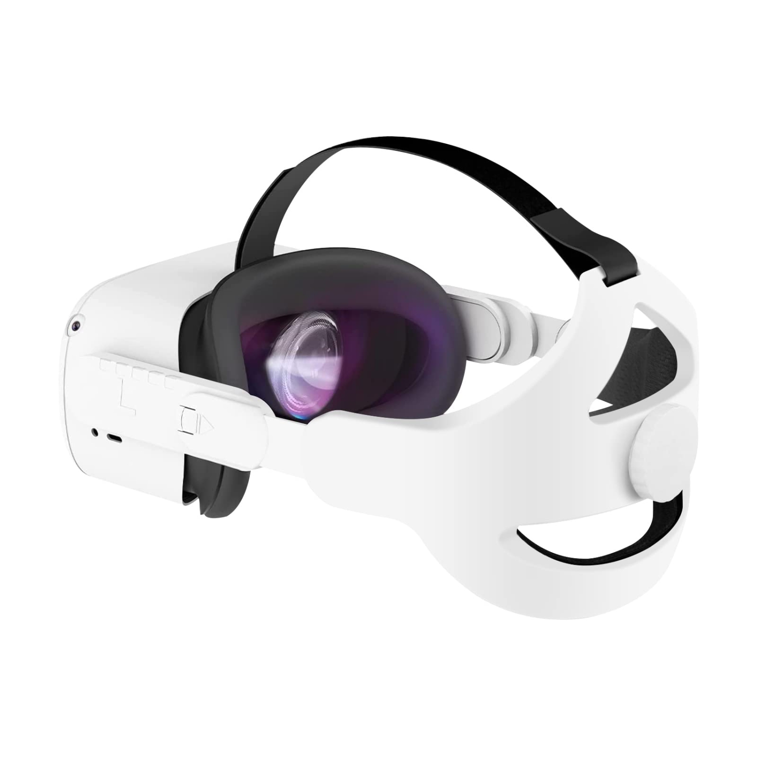 Serre-tête ajustable d’Esimen compatible avec les courroies Meta/Oculus Quest 2 Elite, les courroies confortables en mousse, le design Bala